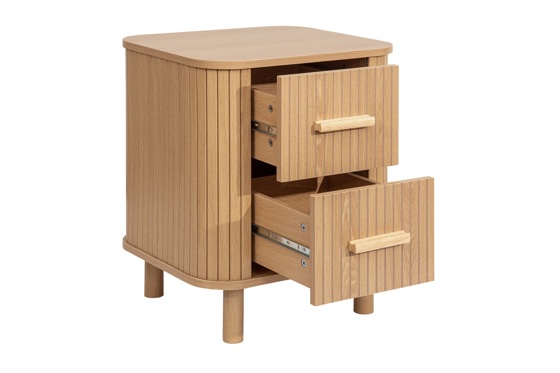 #Colour:Oak Size:2 Drawer