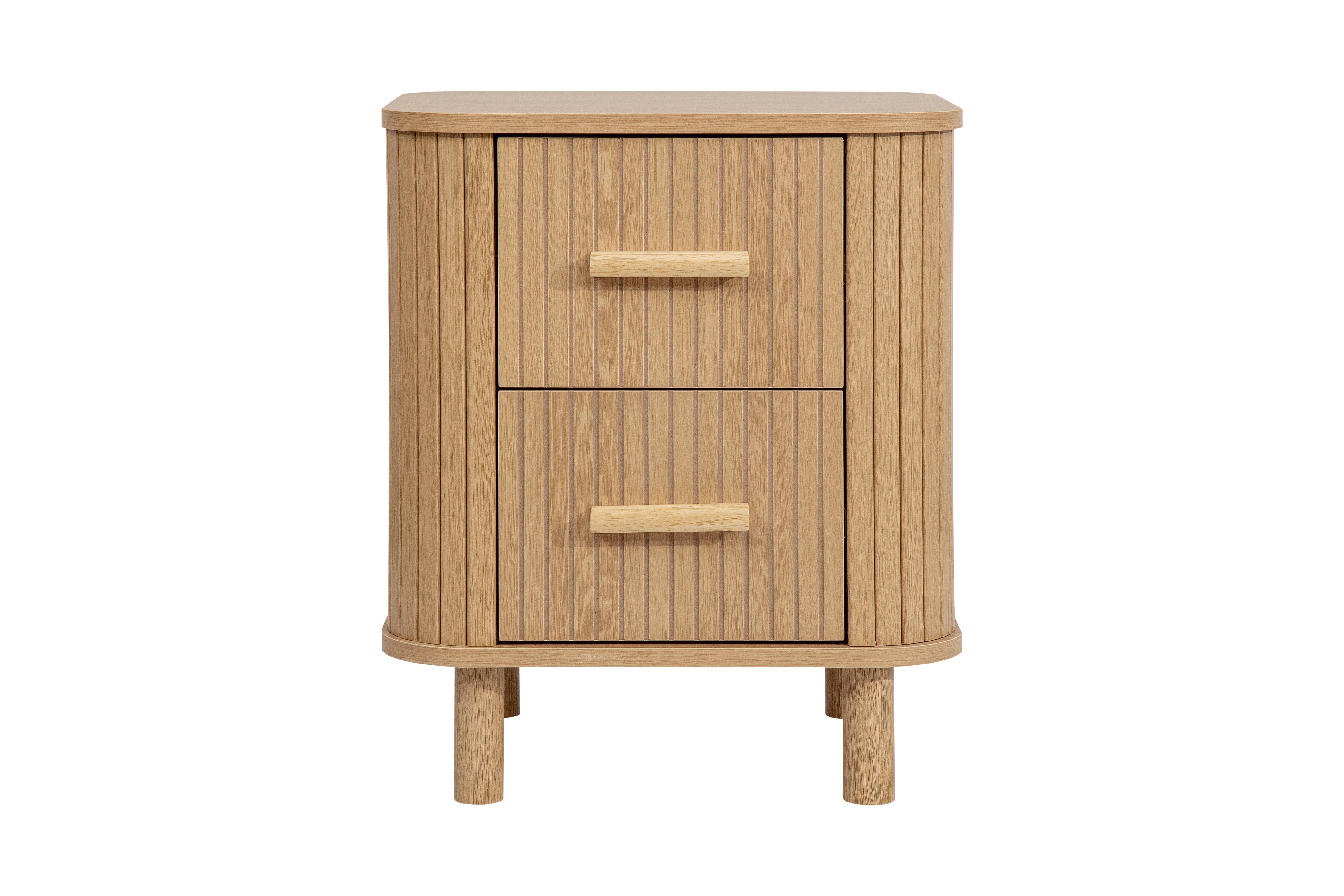 #Colour:Oak Size:2 Drawer