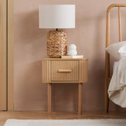 #Colour:Oak Size:1 Drawer