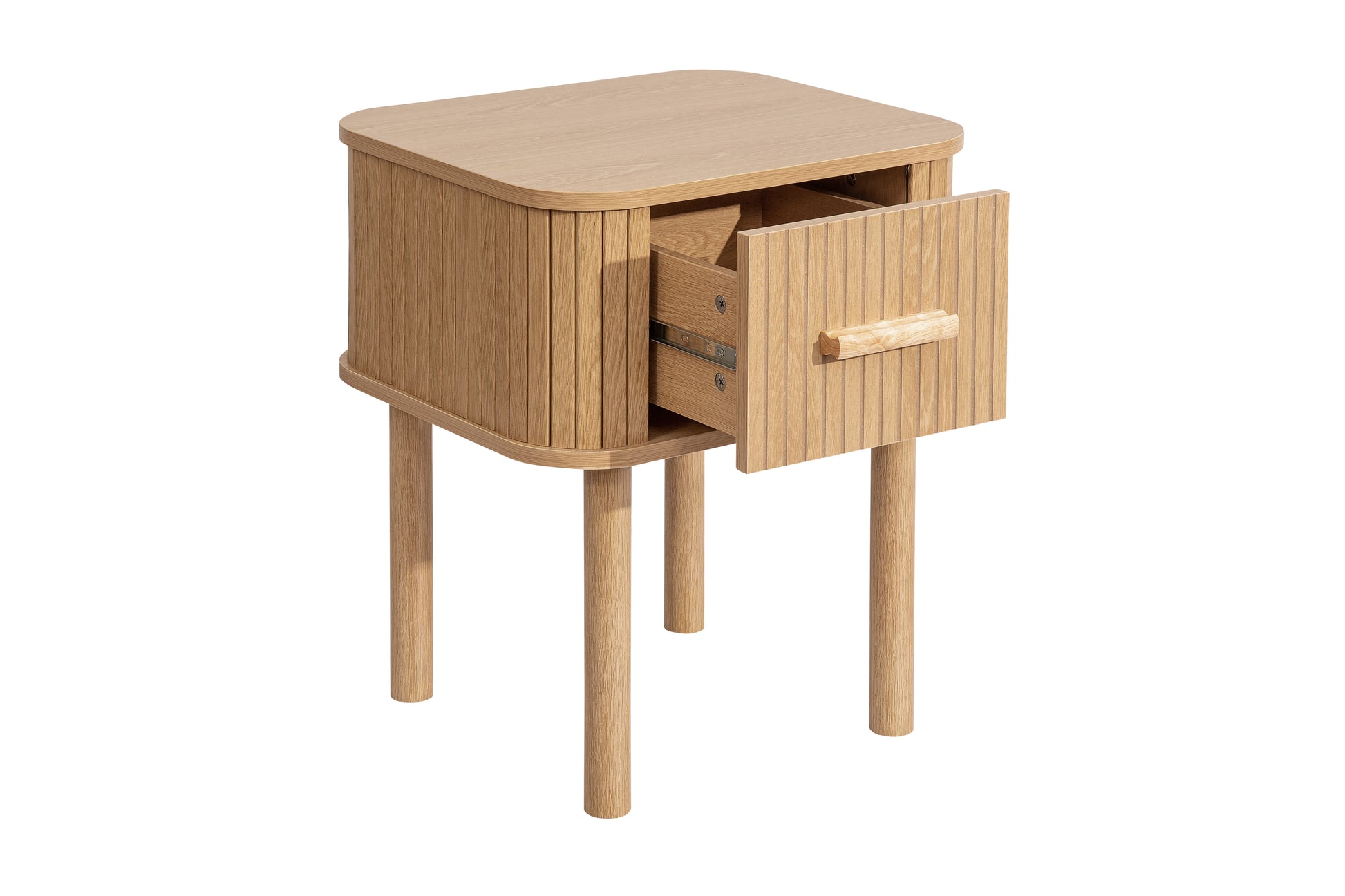 #Colour:Oak Size:1 Drawer