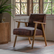 #Colour:Brown Leather