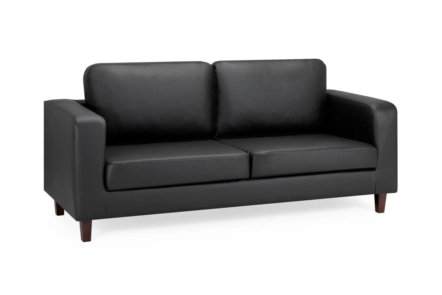 #Colour:Black Faux Leather