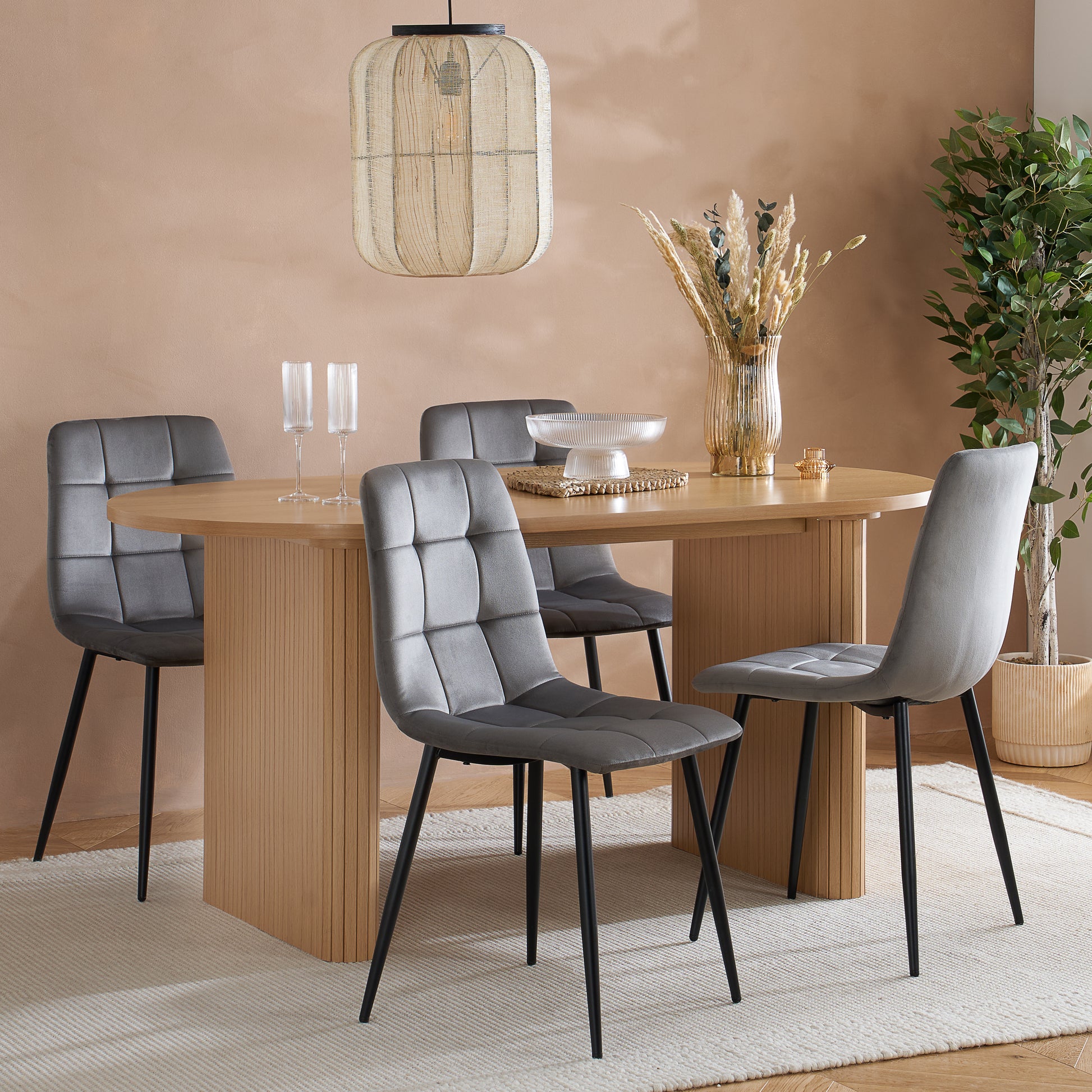 #Colour:Oak Shape:Oval