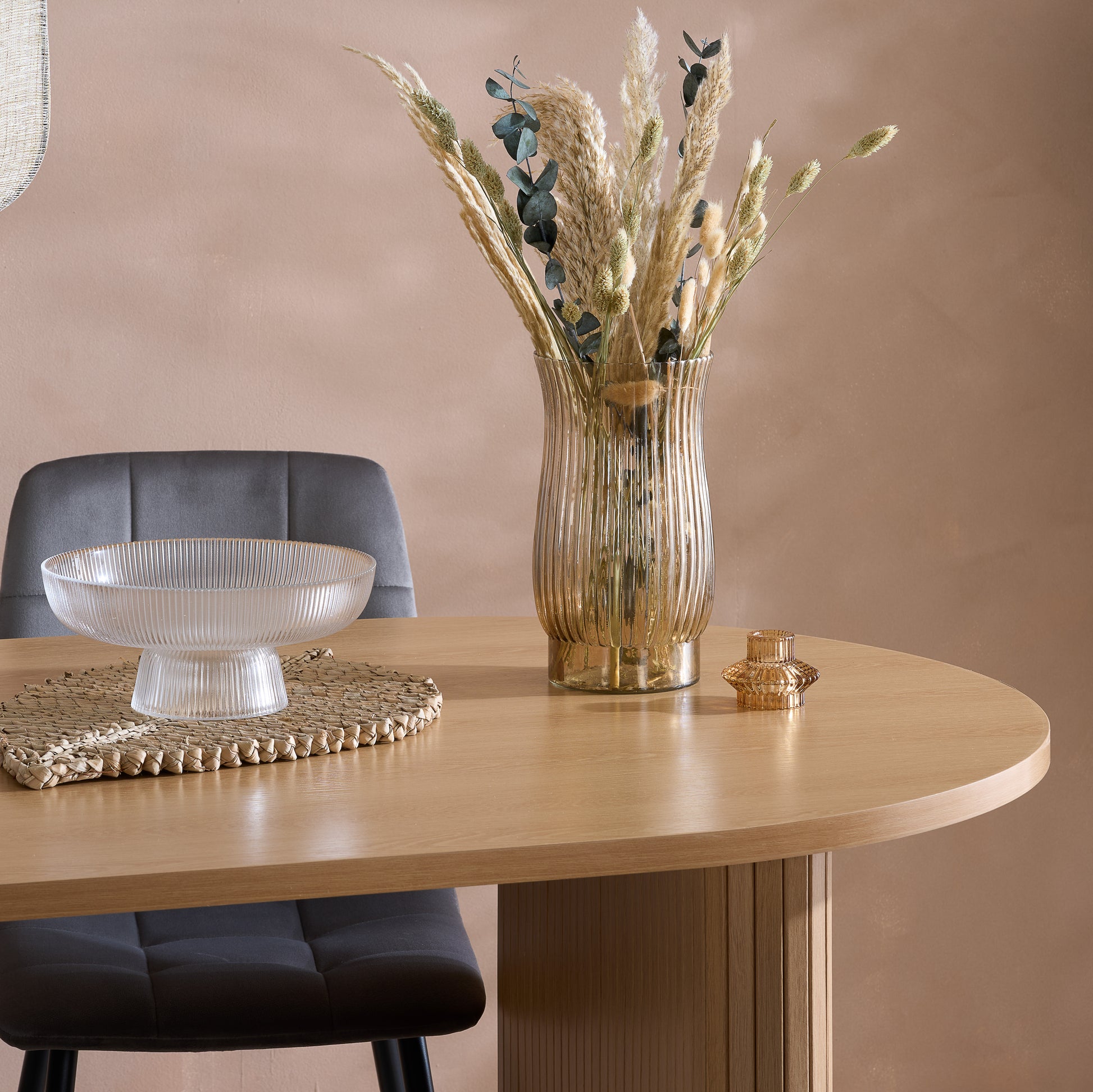#Colour:Oak Shape:Oval