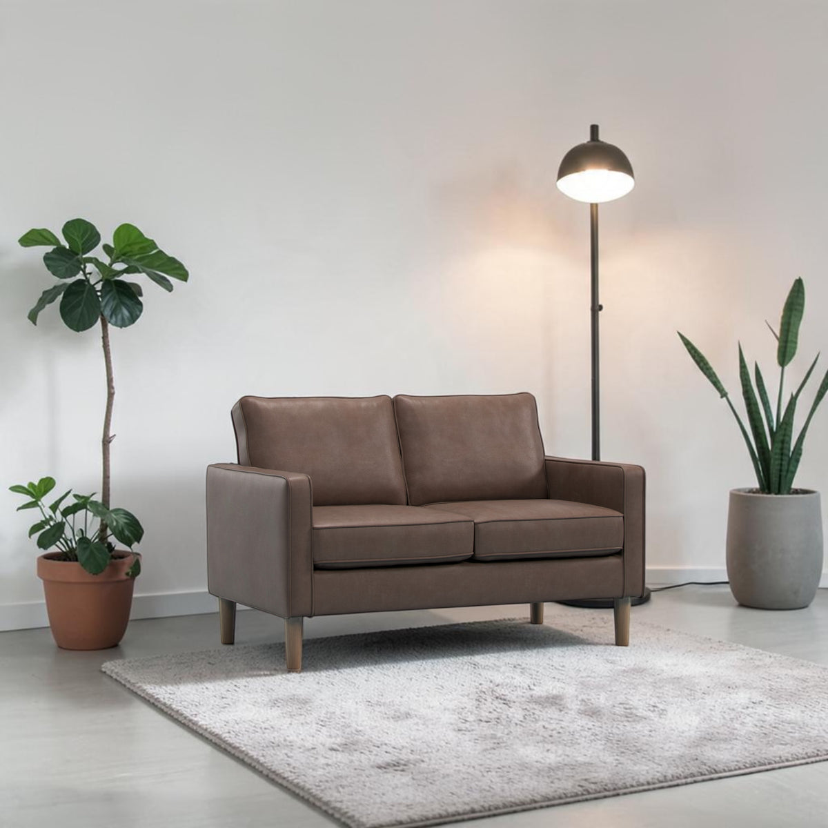 #Colour: Mocha Faux Leather