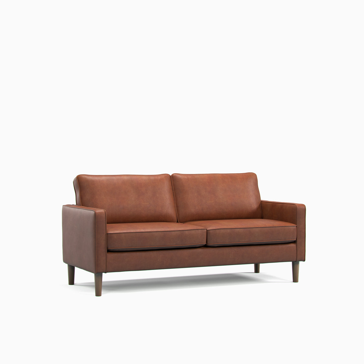#Colour: Brown Faux Leather