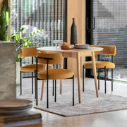 #Size:Round Colour:Oak