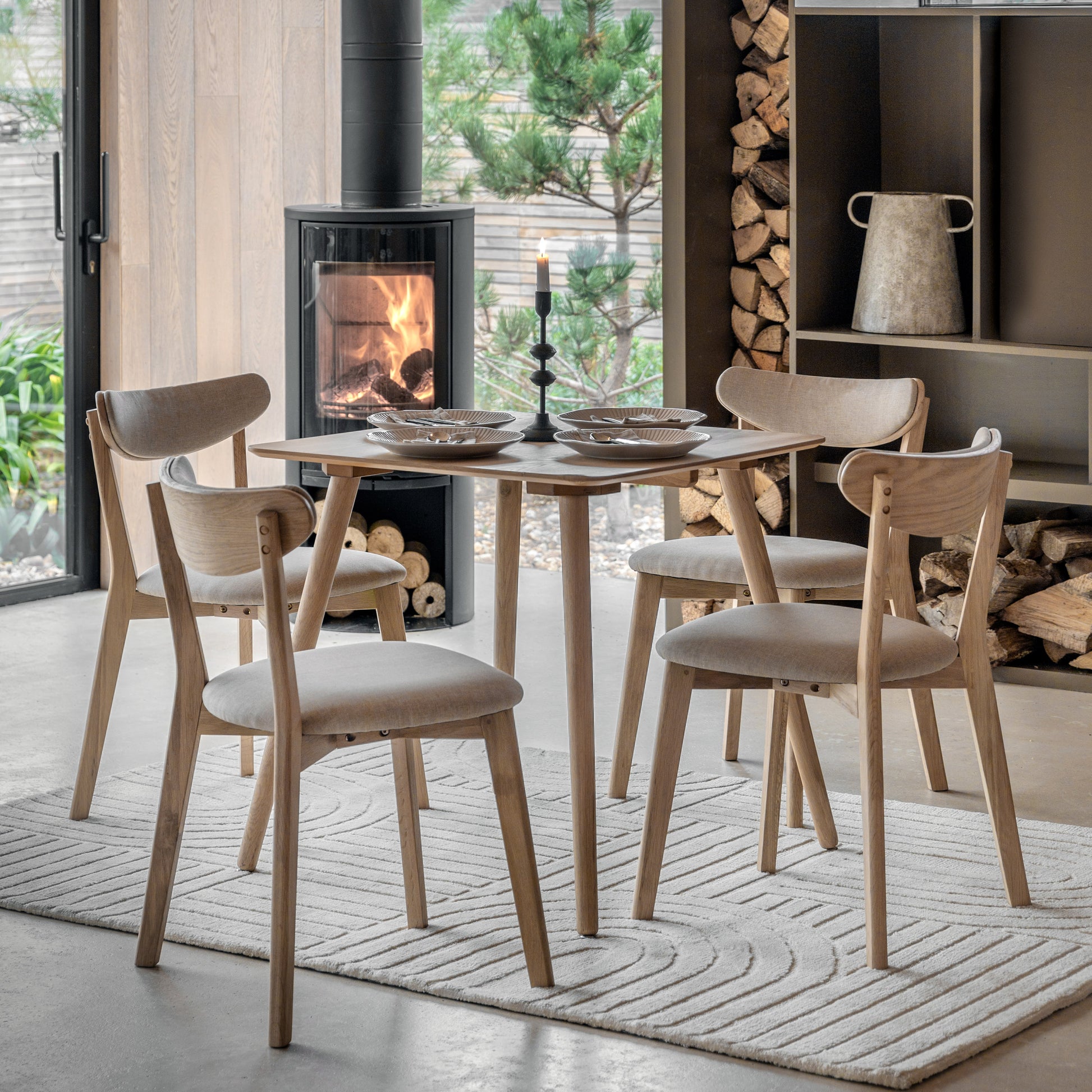 #Size:Square Colour:Oak