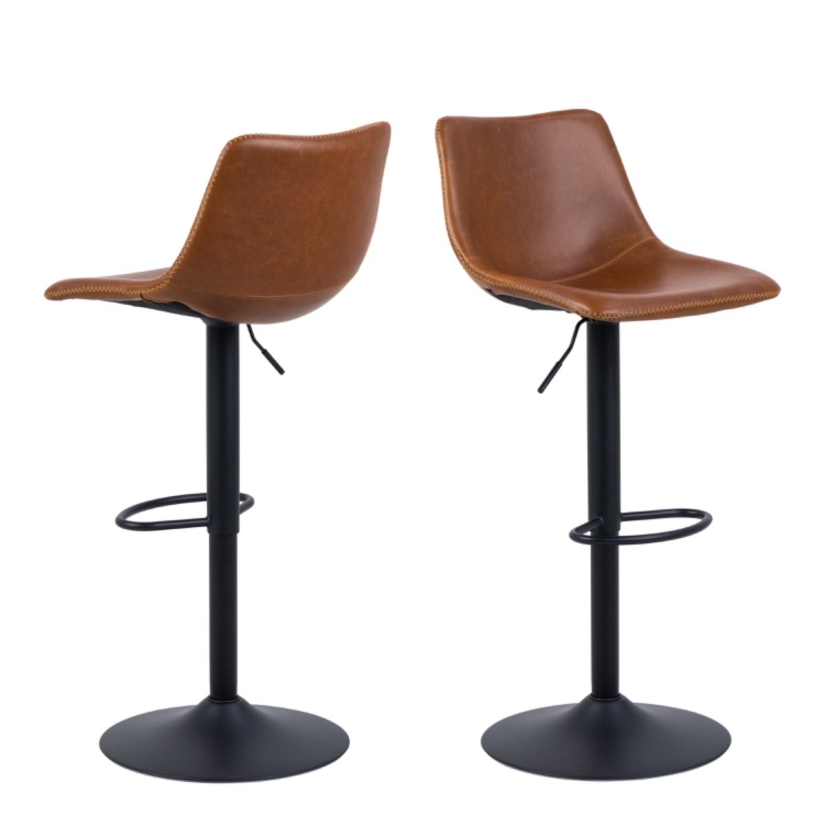 #Colour:Brown Faux Leather