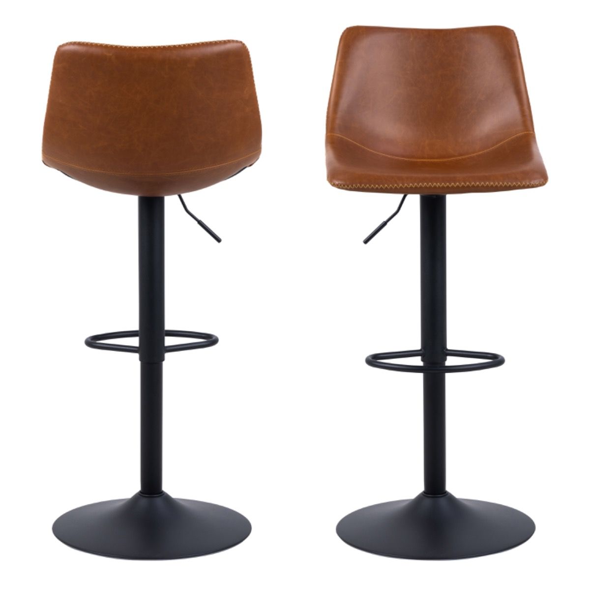 #Colour:Brown Faux Leather