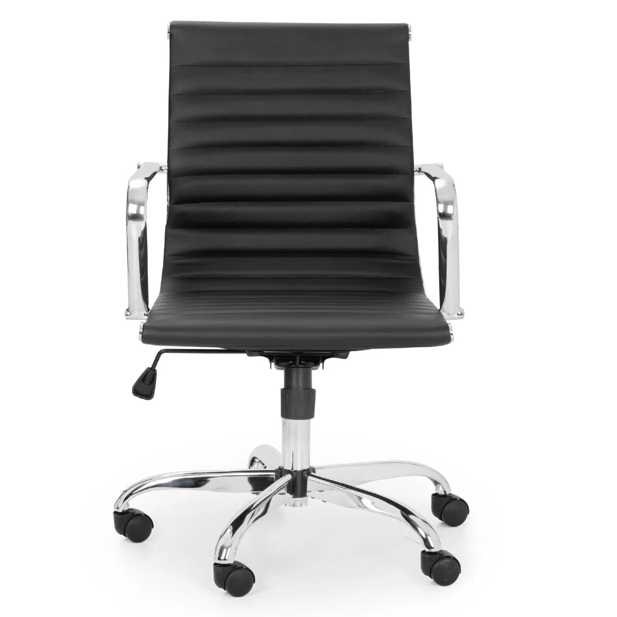 #Colour:Black Faux Leather