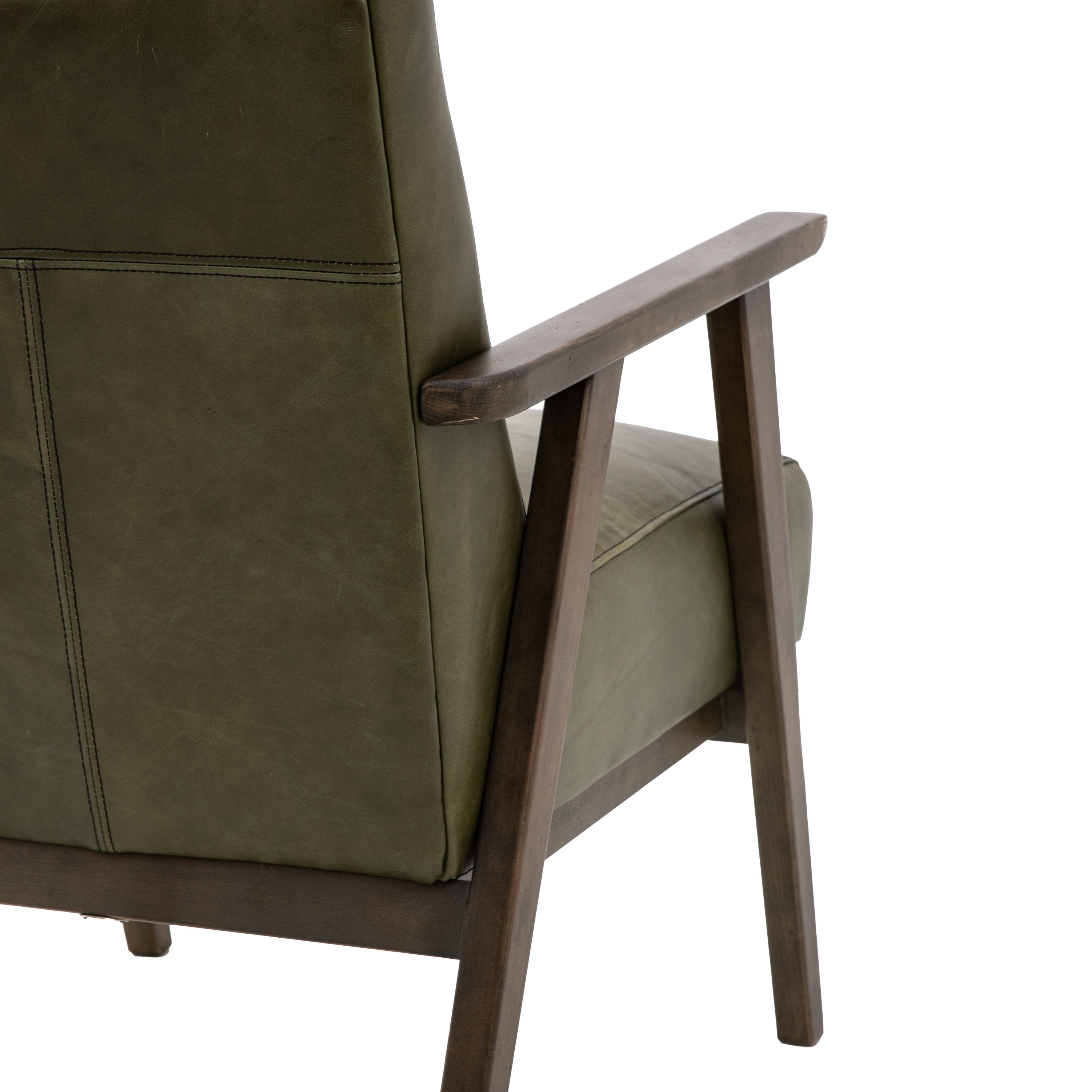 #Colour:Green Leather