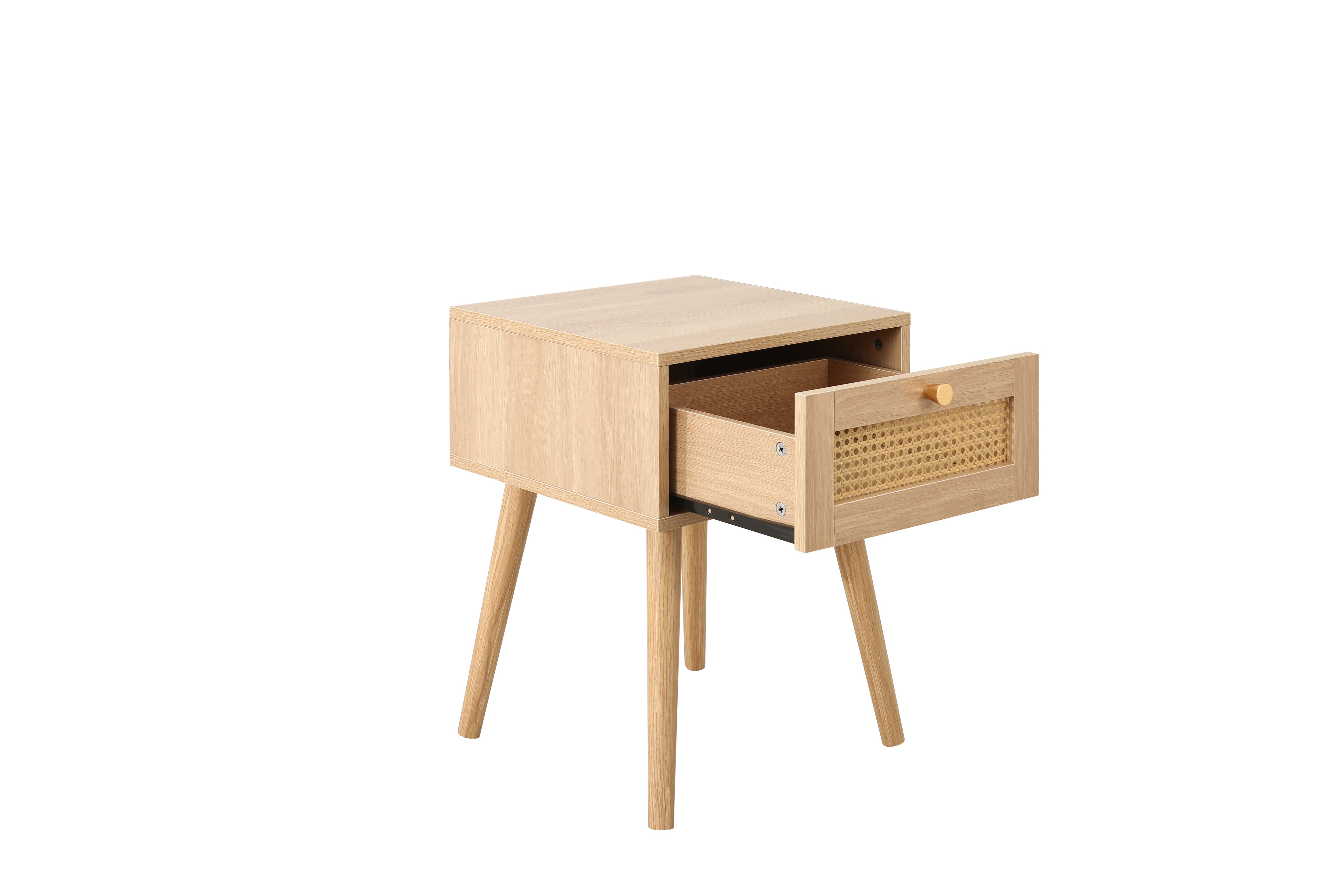 #Colour:Oak Size:1 Drawer
