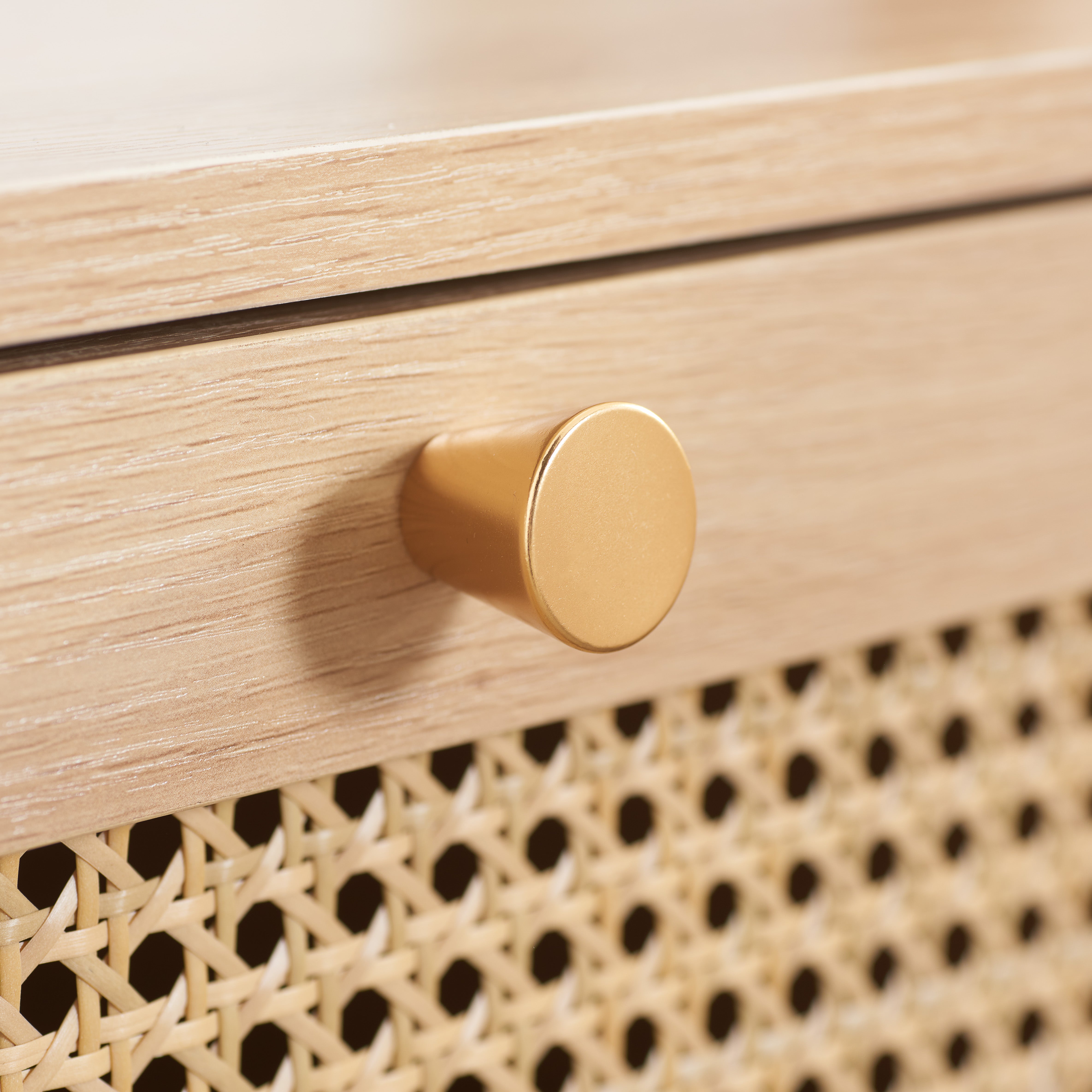 #Colour:Oak Size:1 Drawer