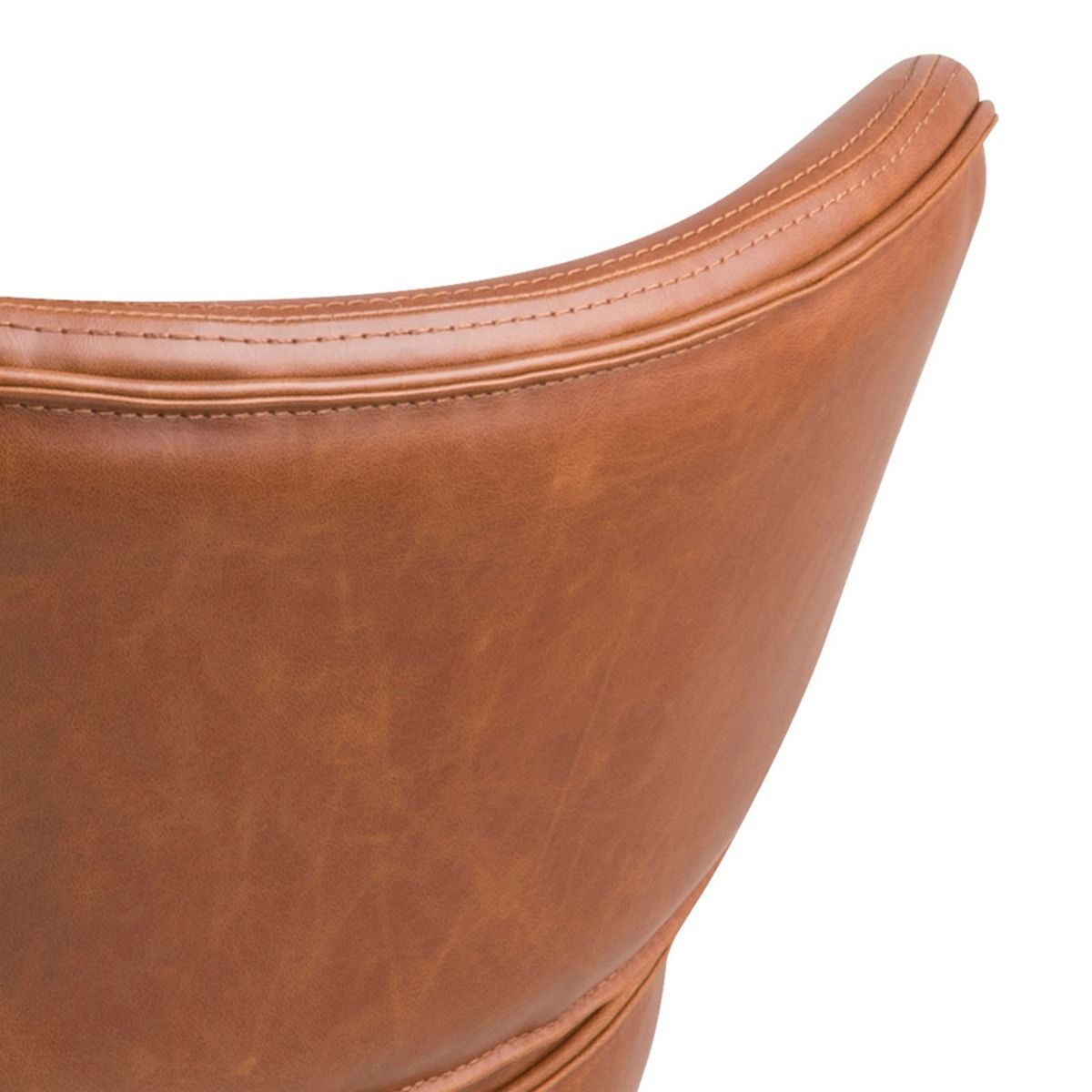 #Colour:Brown Faux Leather