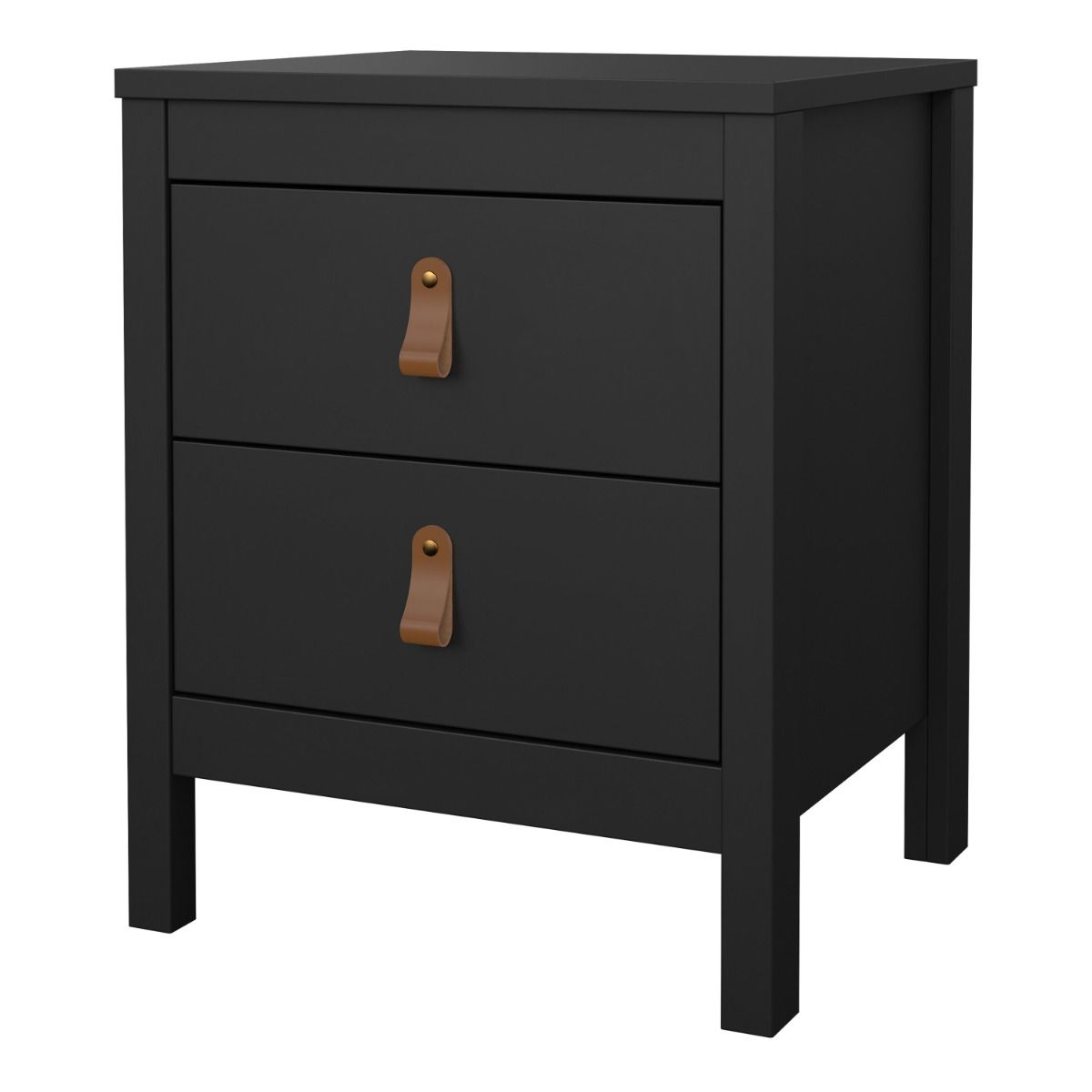 #Colour:Black Size:2 Drawer
