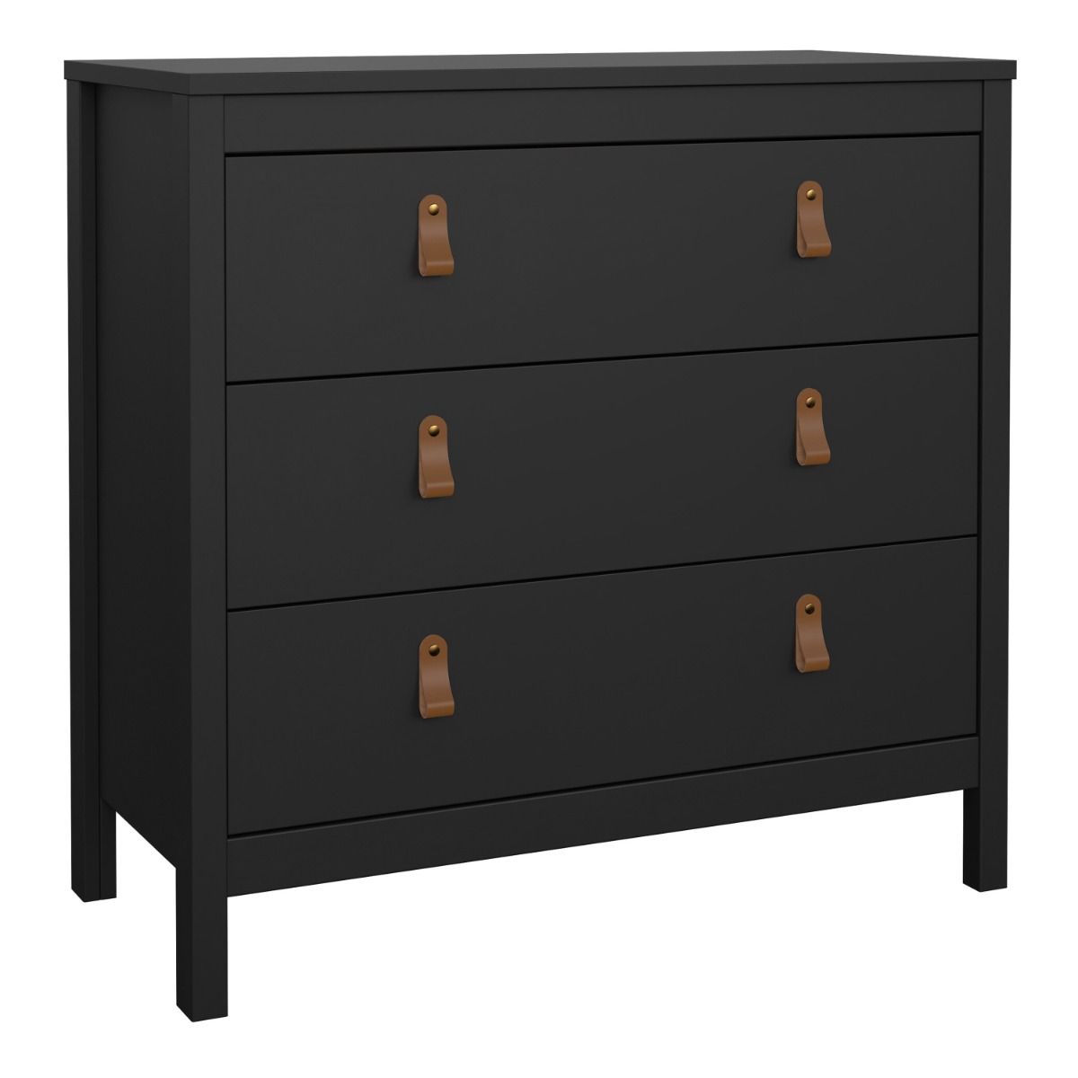 #Colour:Black Size:3 Drawer
