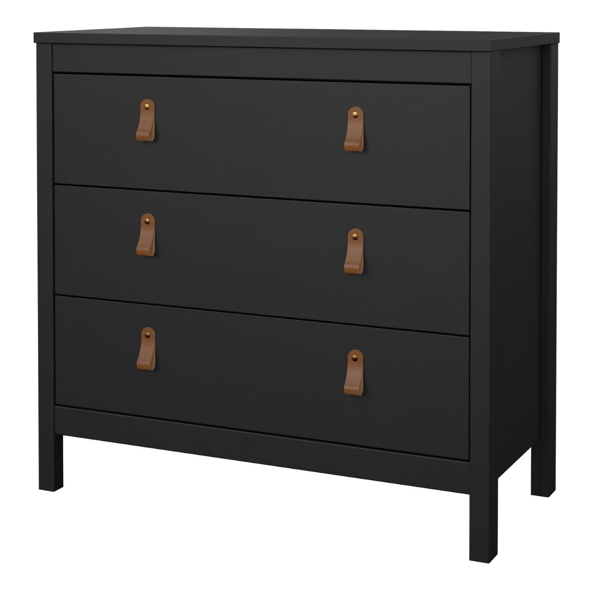 #Colour:Black Size:3 Drawer