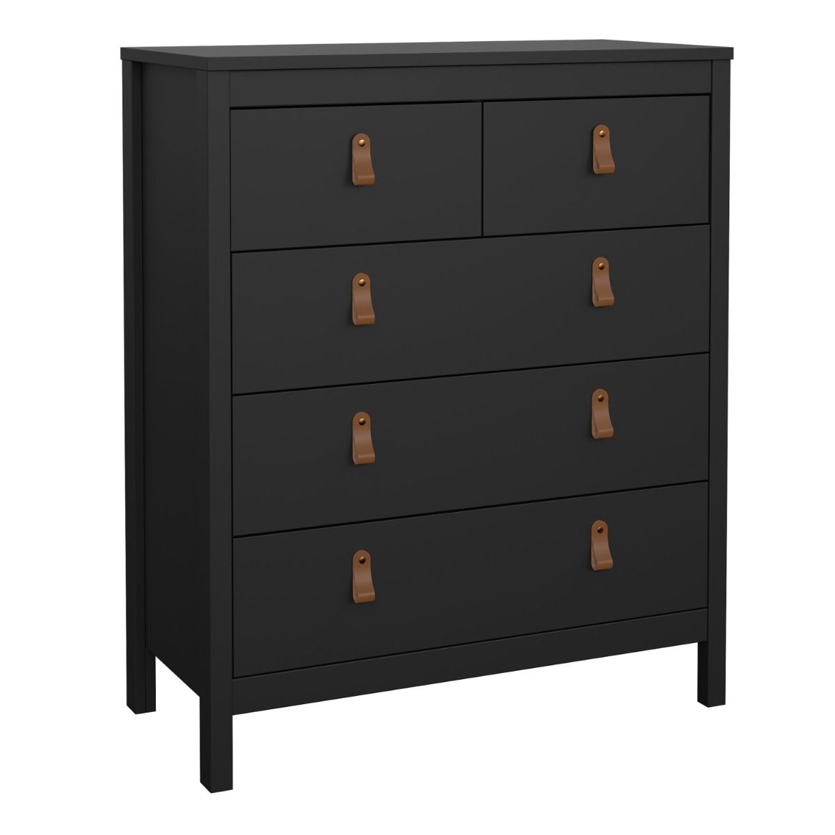 #Colour:Black Size:5 Drawer