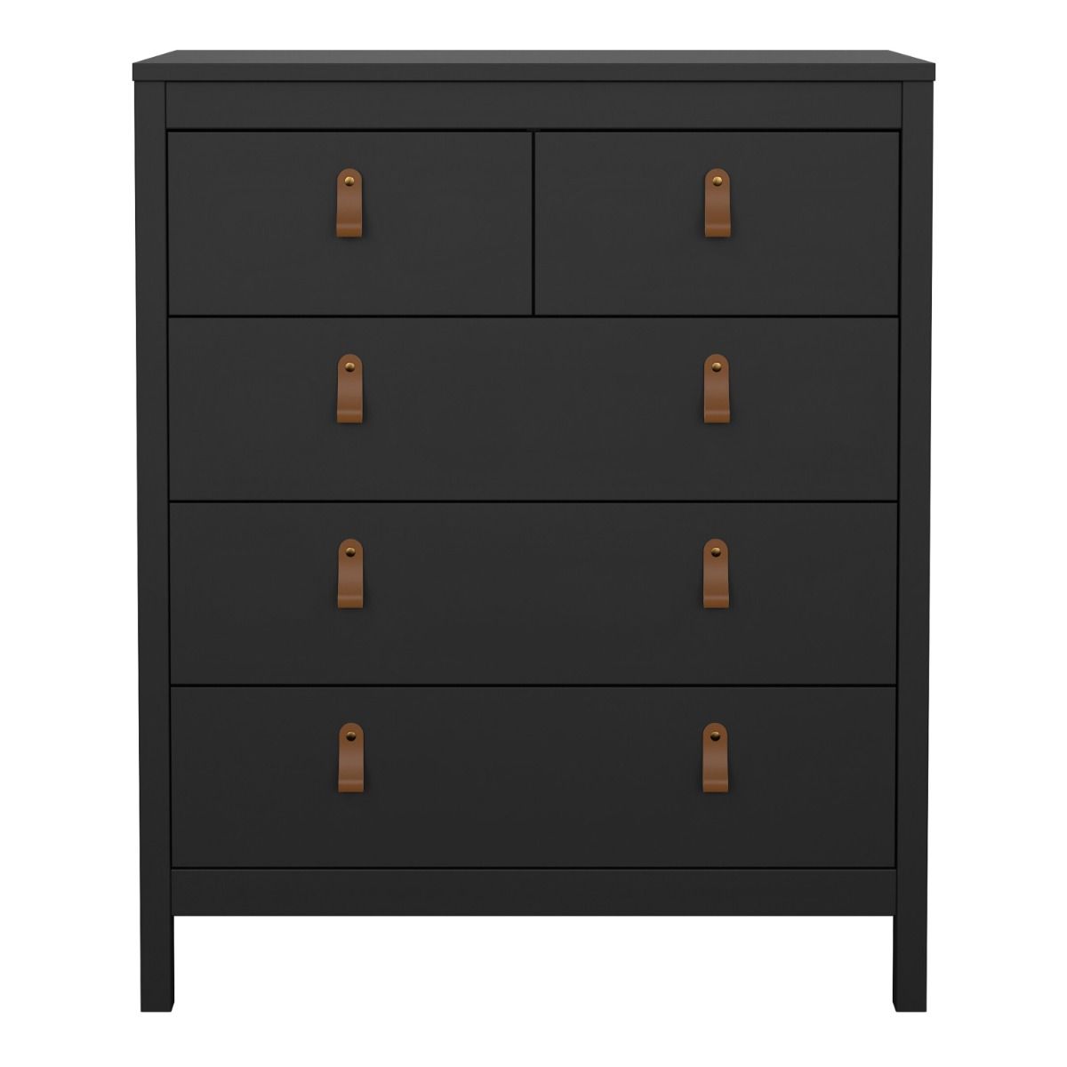 #Colour:Black Size:5 Drawer