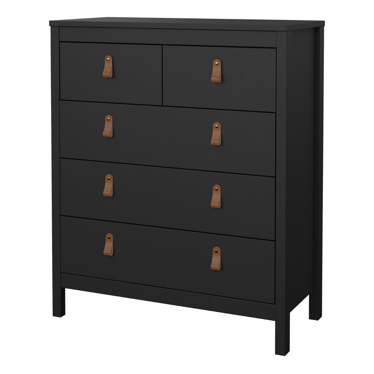 #Colour:Black Size:5 Drawer