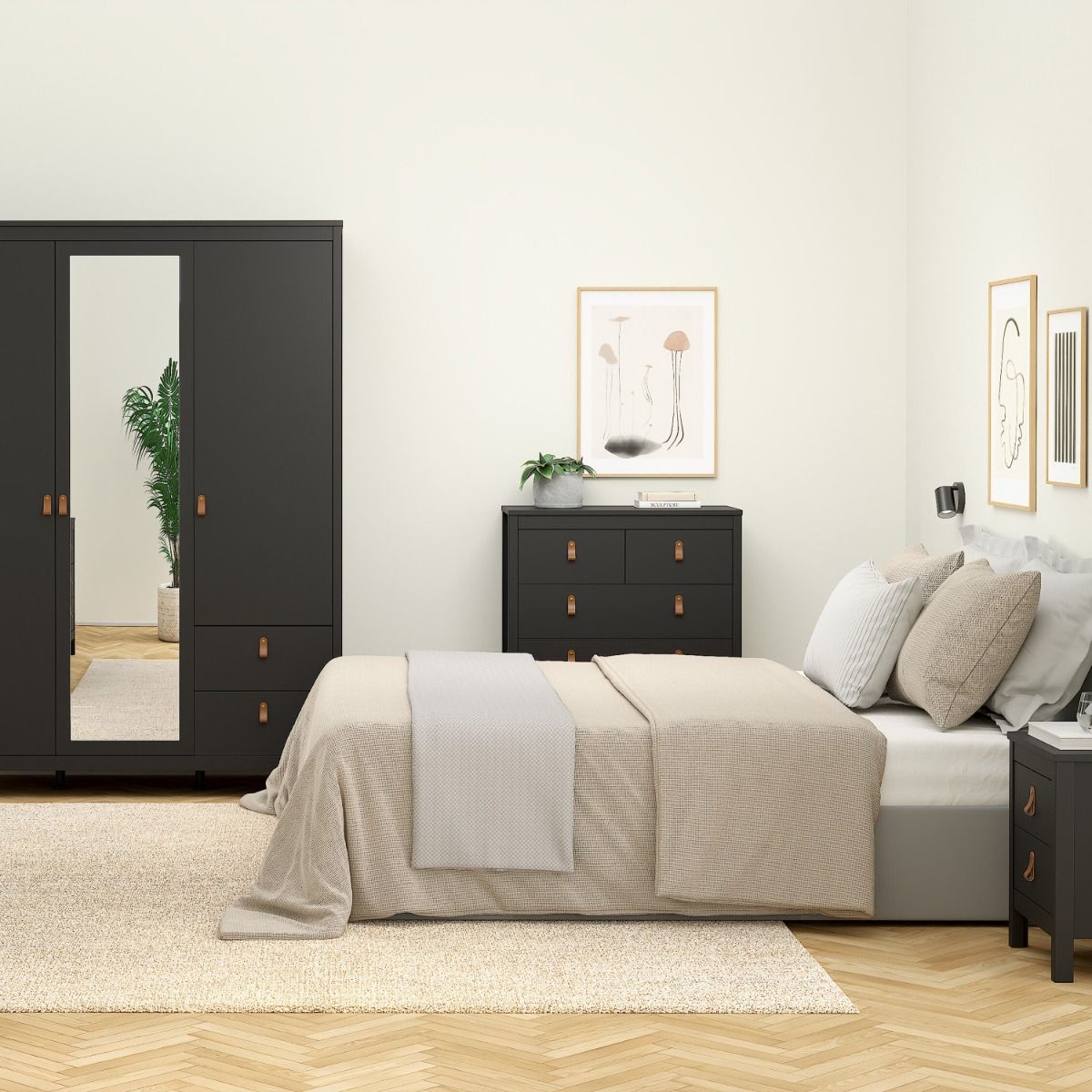 #Colour:Black Size:5 Drawer