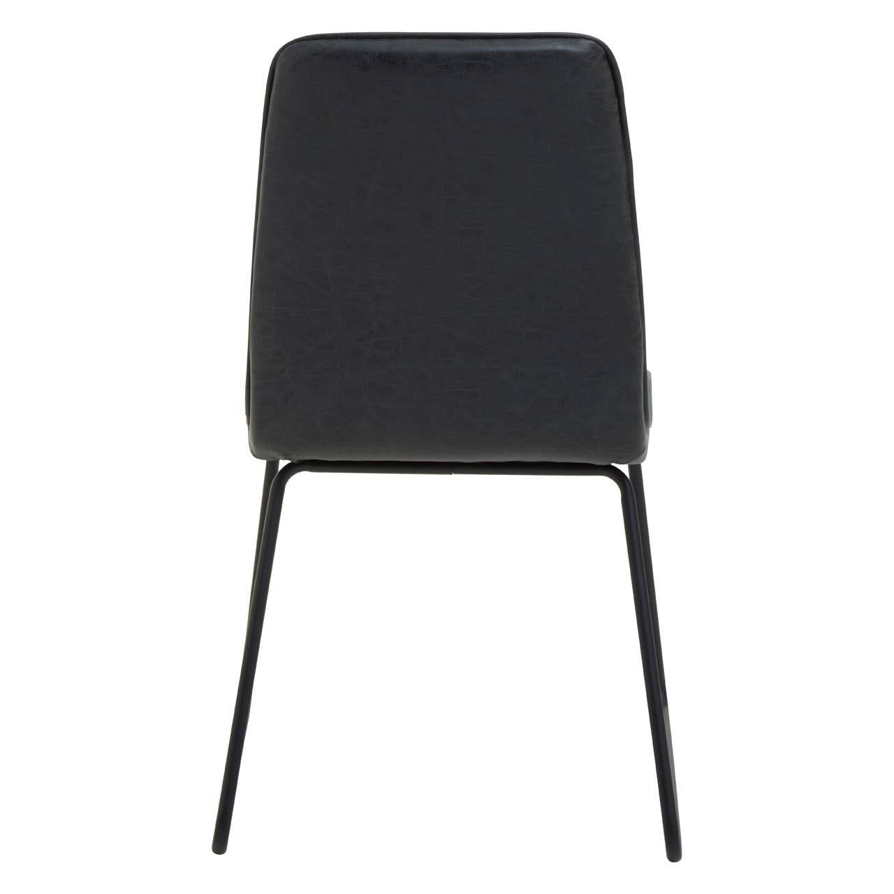 #Colour:Black Faux Leather