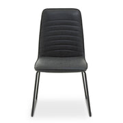#Colour:Black Faux Leather