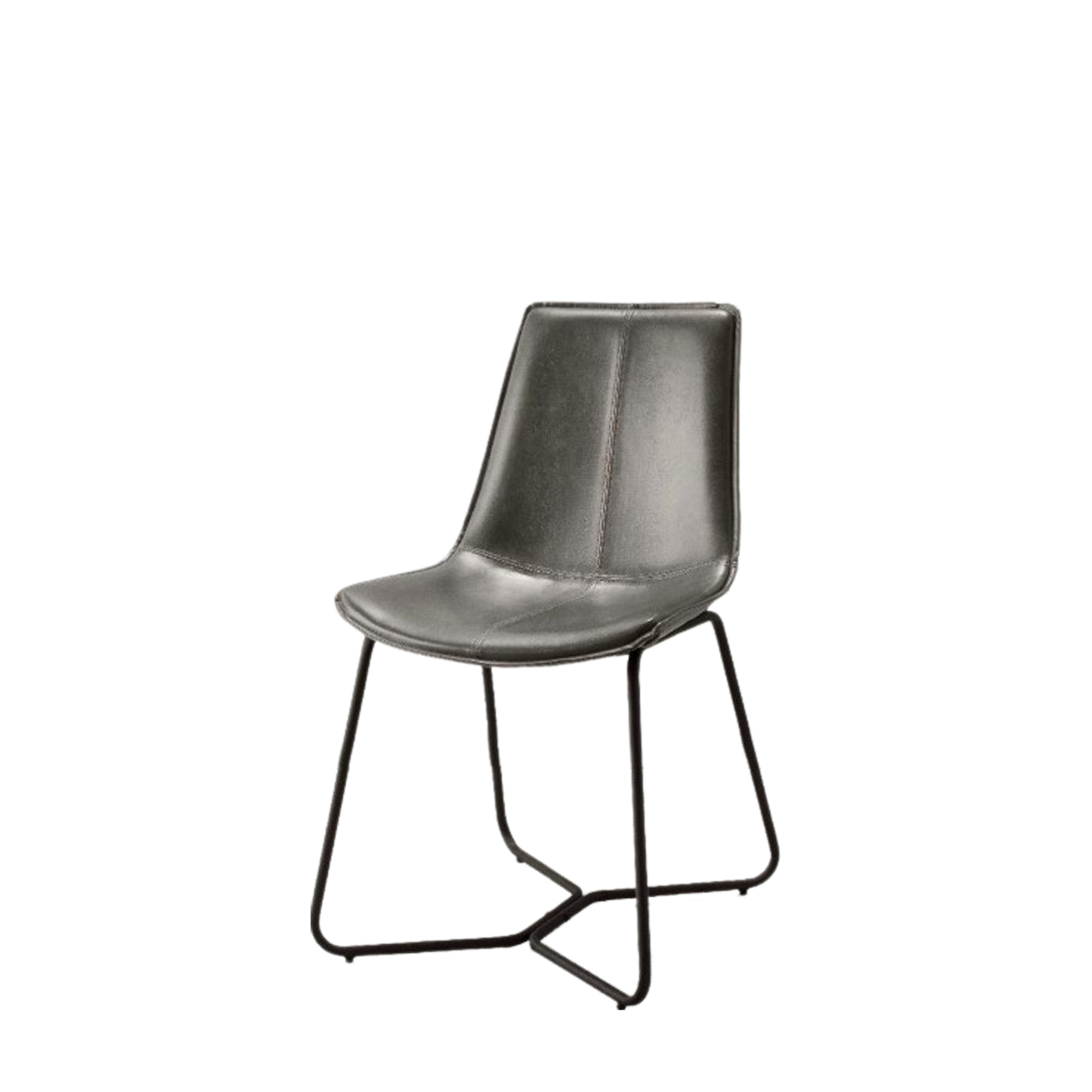 #Colour:Black Faux Leather