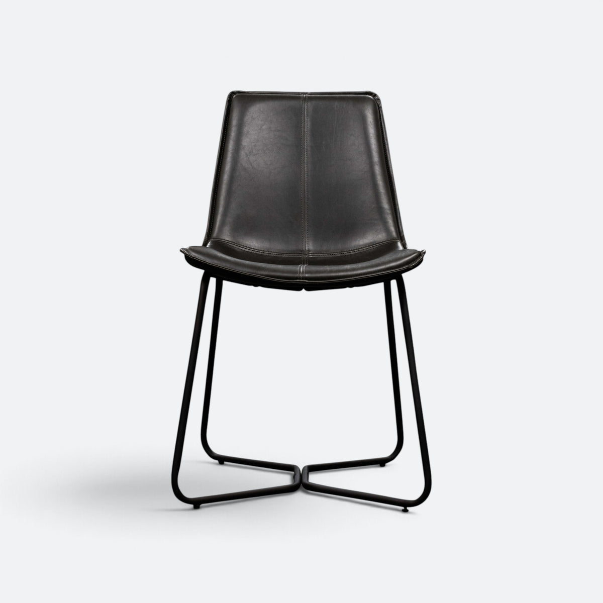 #Colour: Black Faux Leather