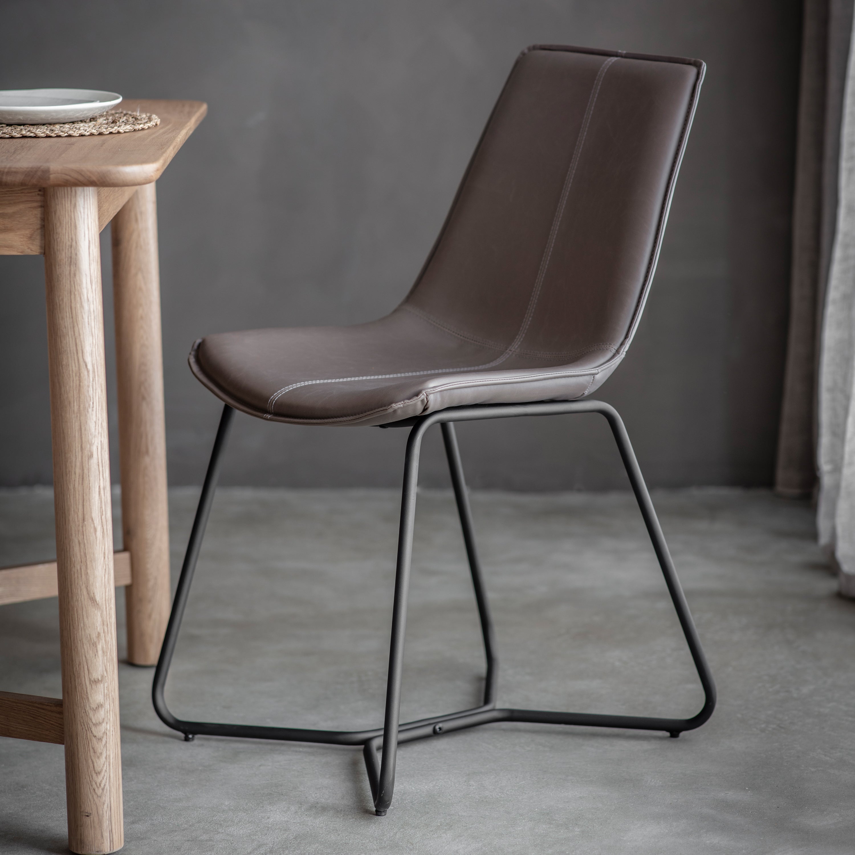 #Colour:Ember Faux Leather