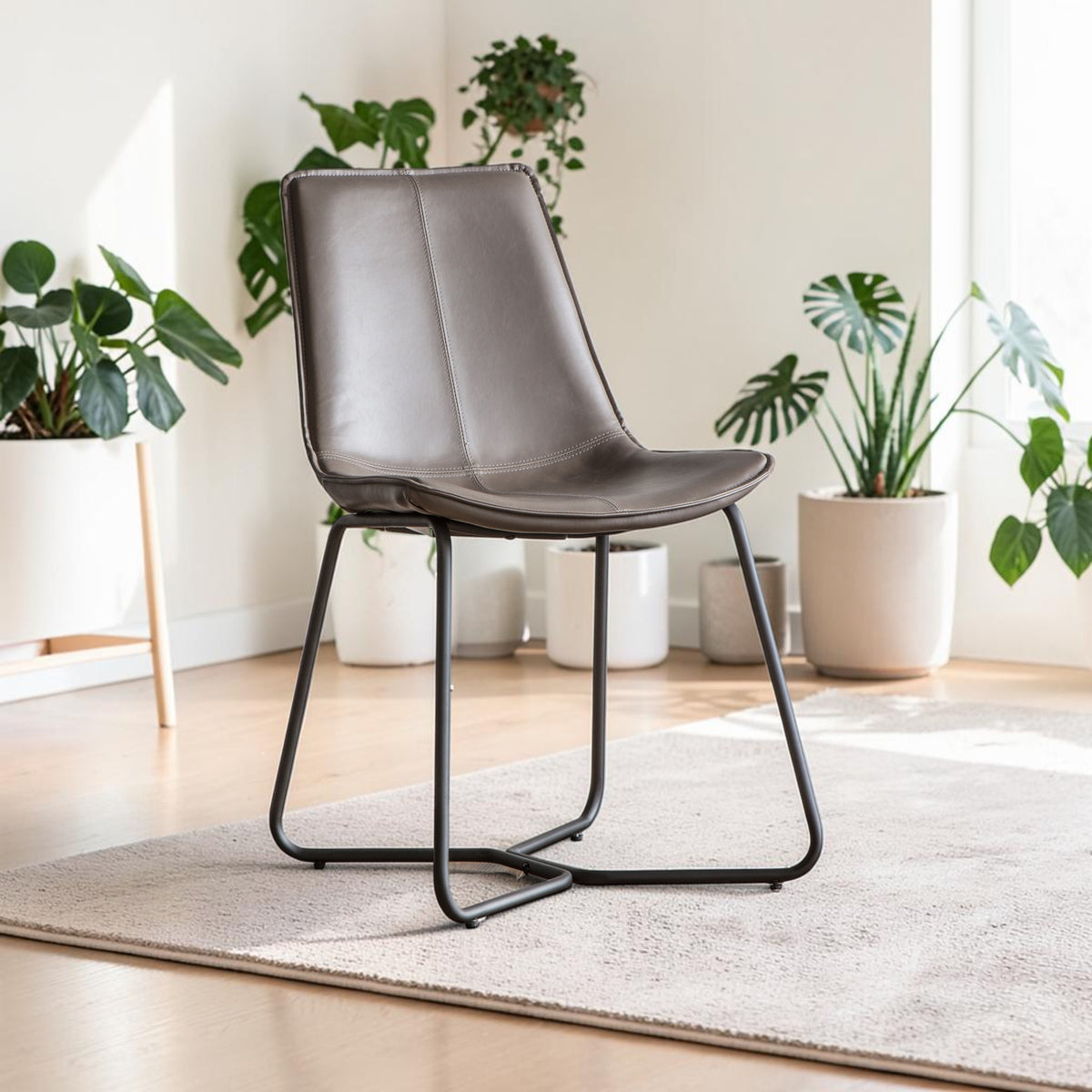 #Colour: Ember Faux Leather