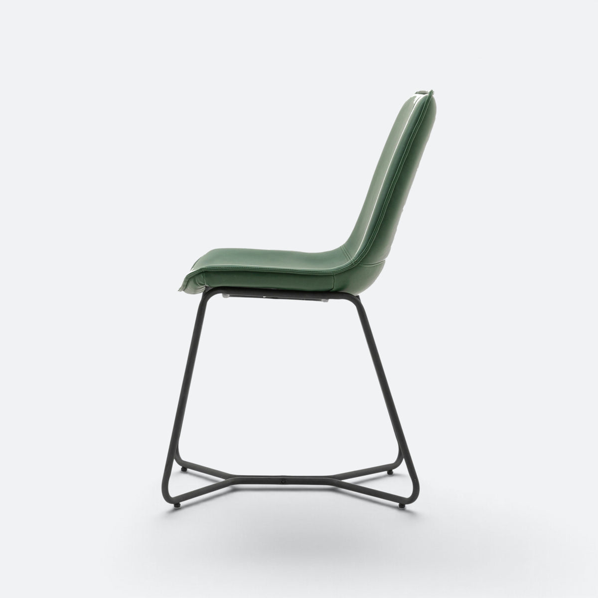 #Colour: Green Faux Leather