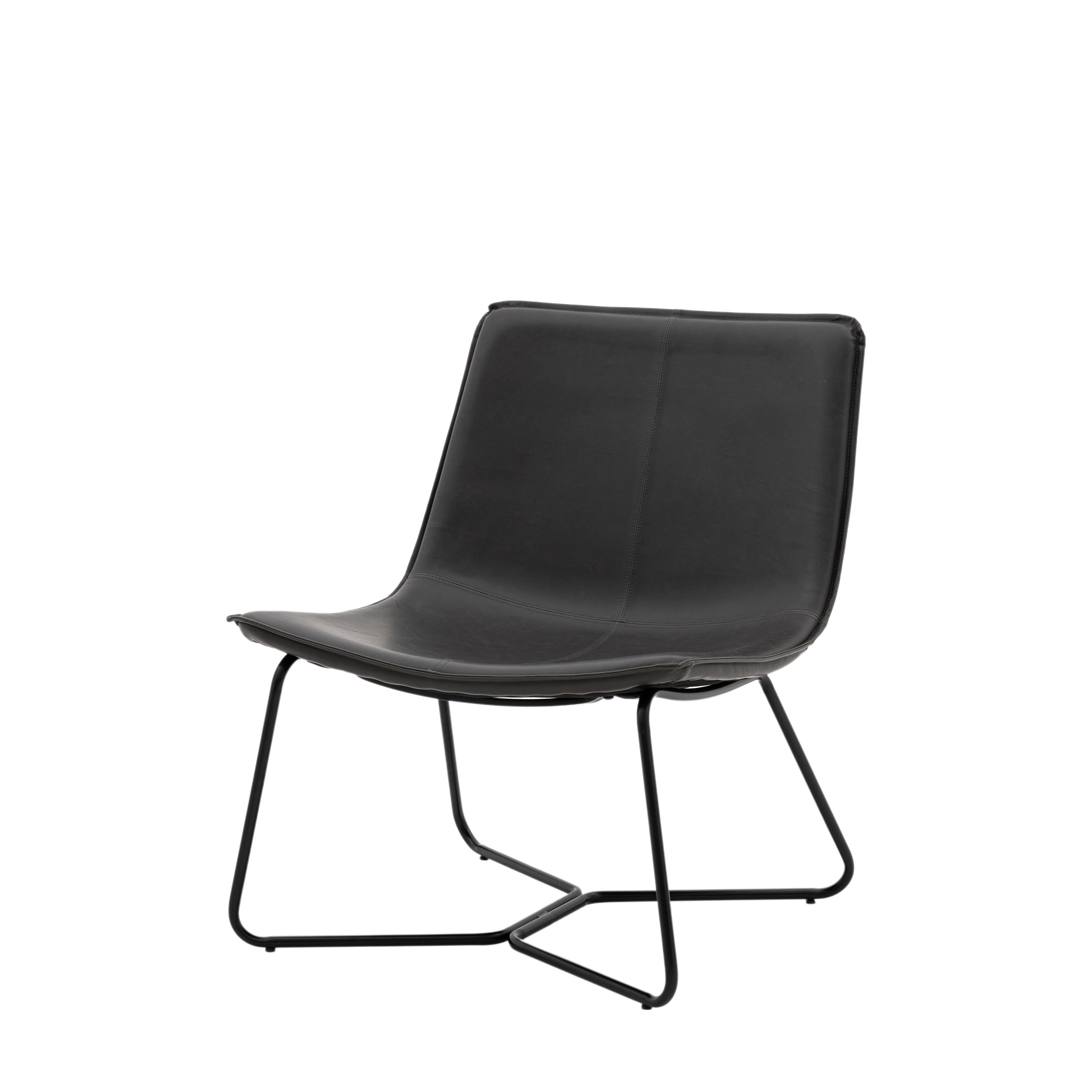 #Colour:Black Faux Leather