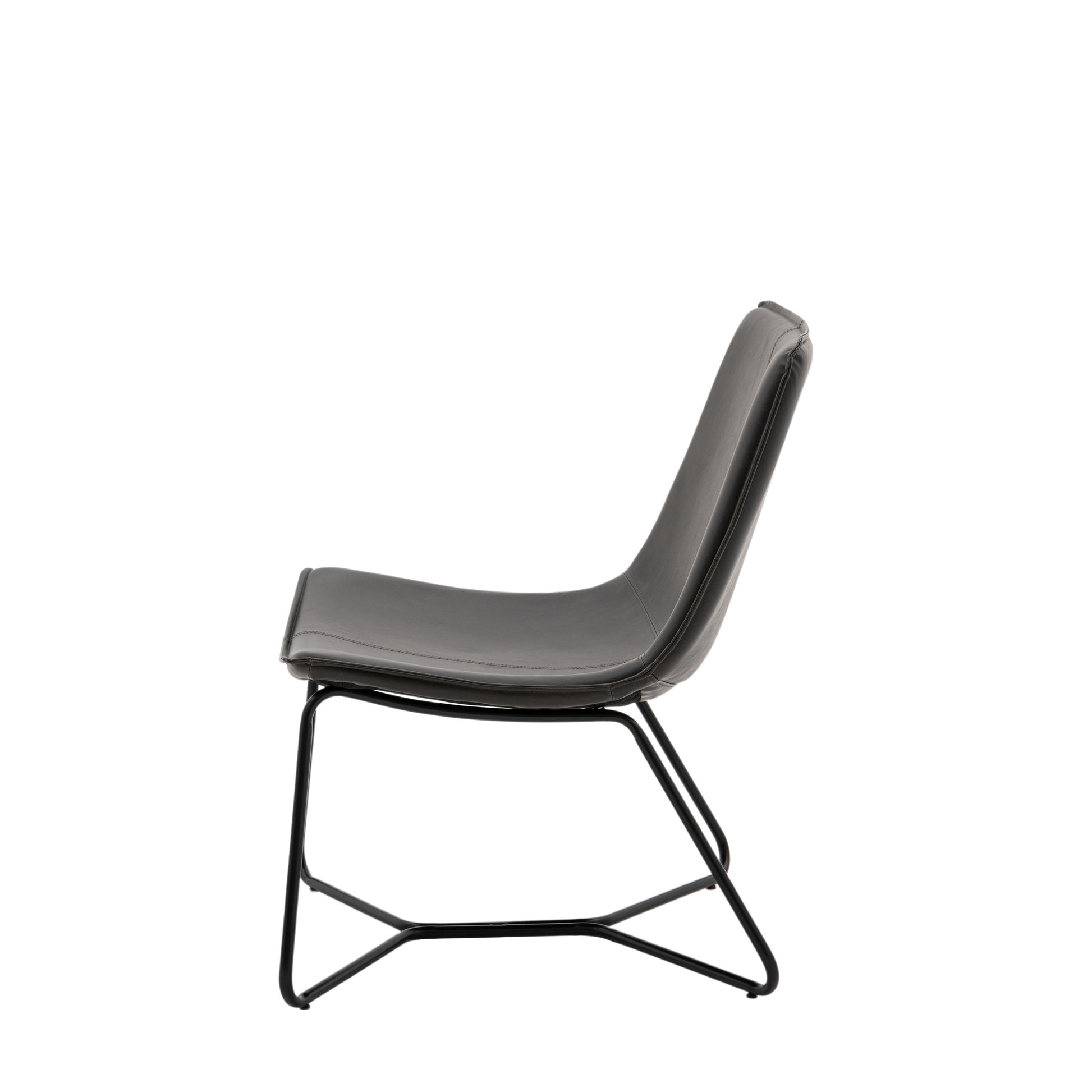 #Colour:Black Faux Leather