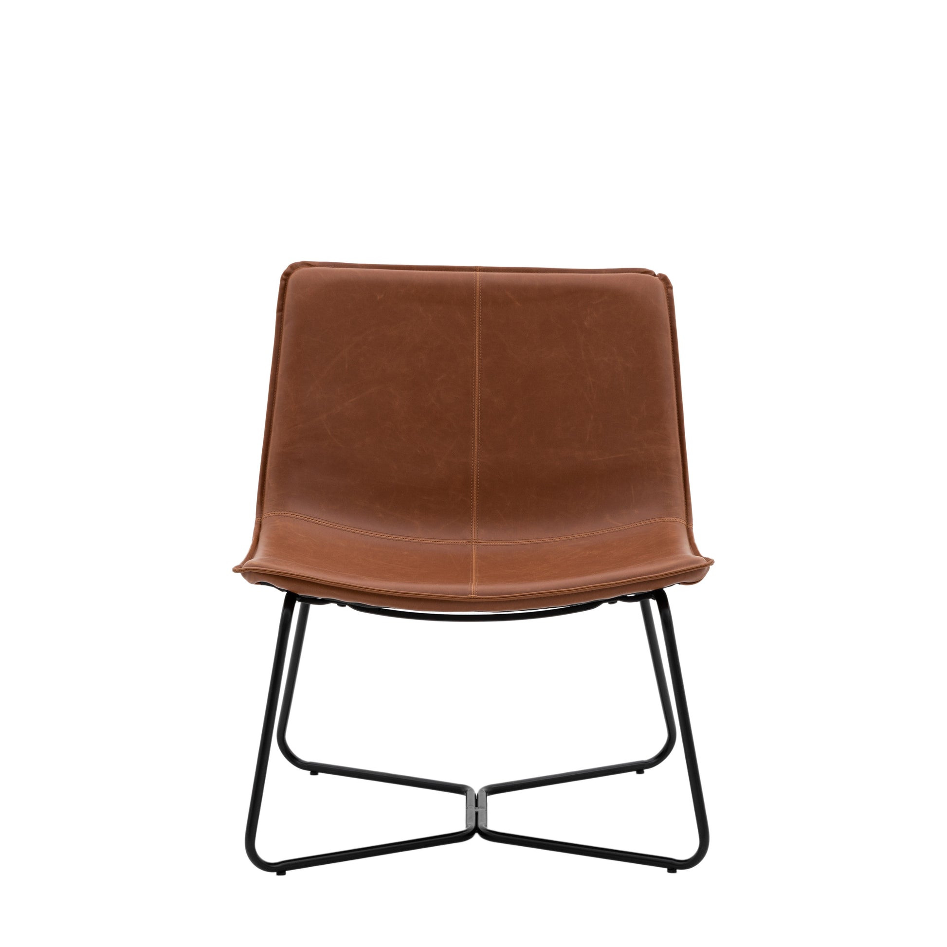 #Colour:Brown Faux Leather