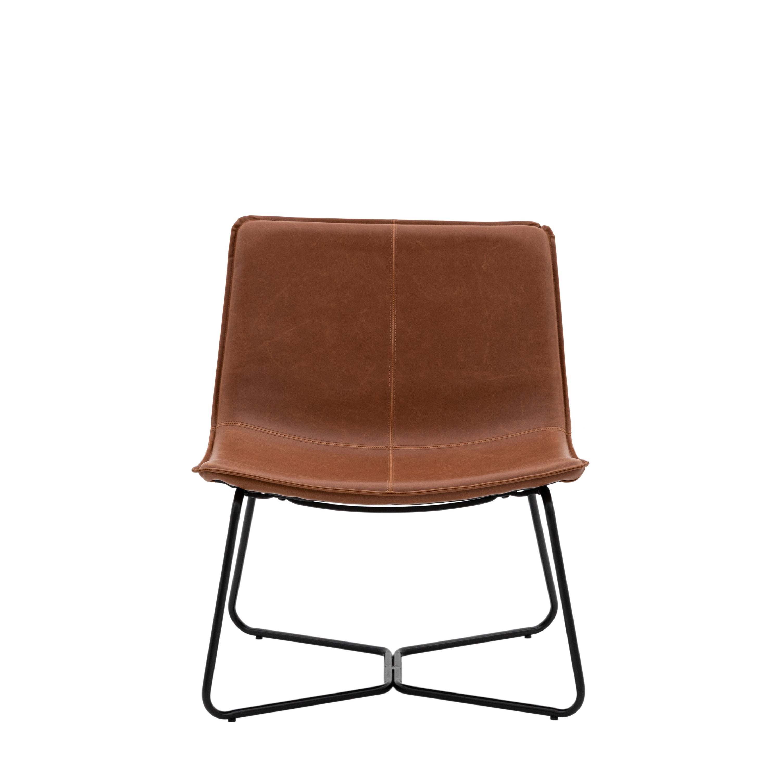 #Colour:Brown Faux Leather
