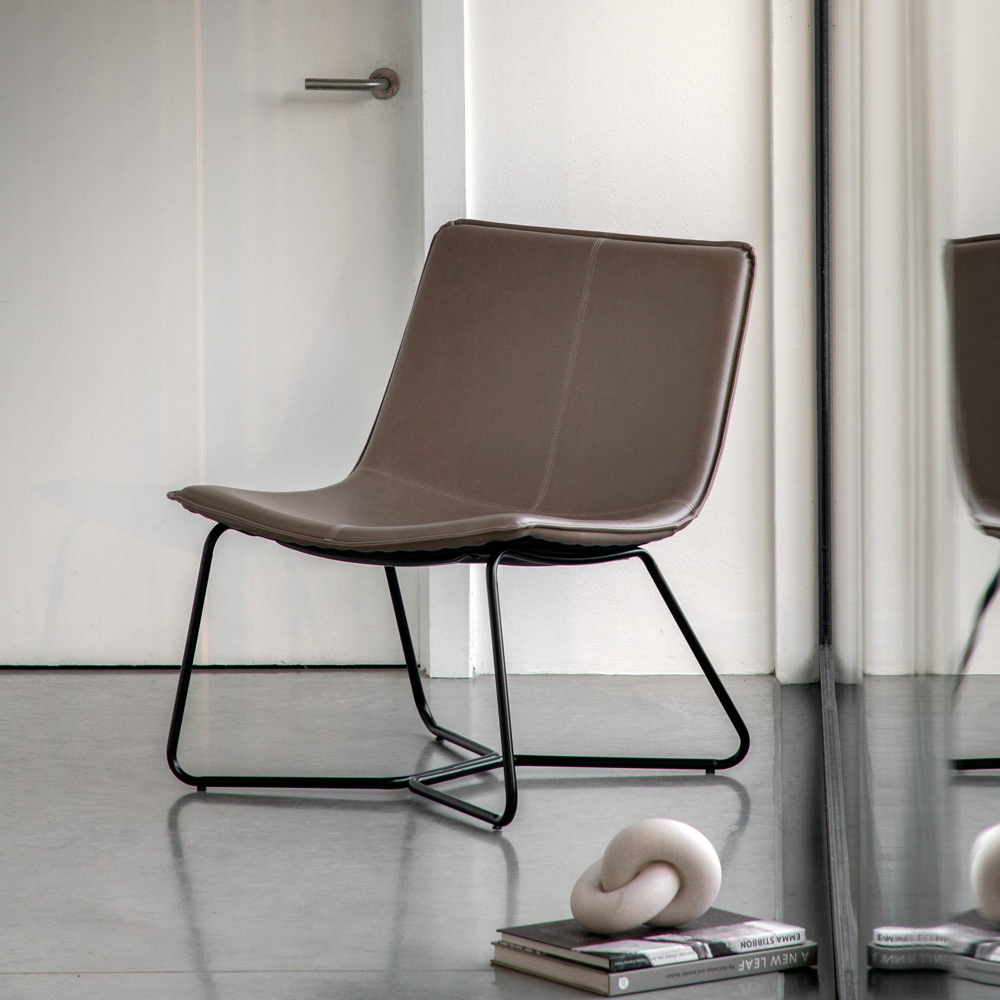 #Colour:Ember Faux Leather