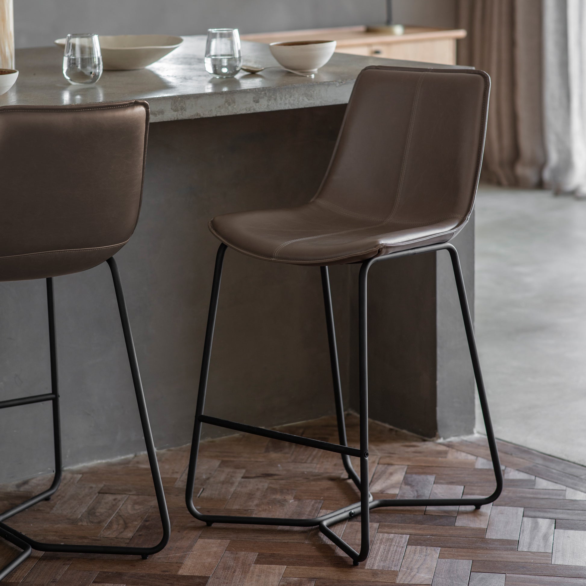 #Colour:Ember Faux Leather