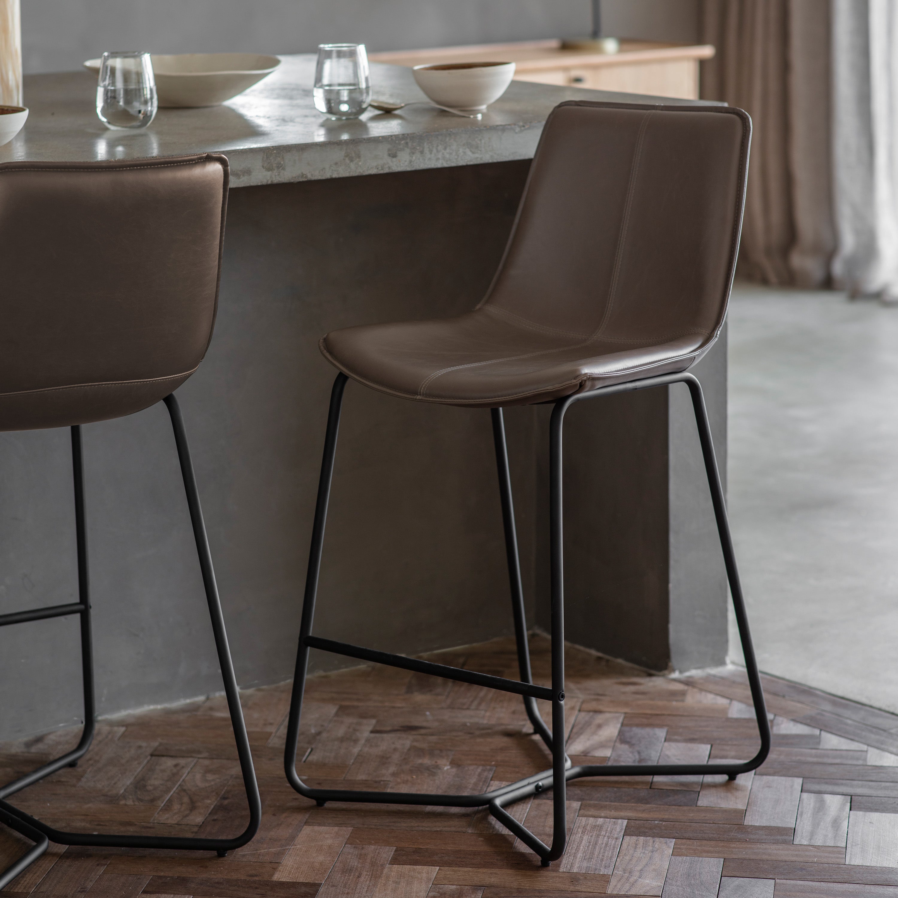 #Colour:Ember Faux Leather