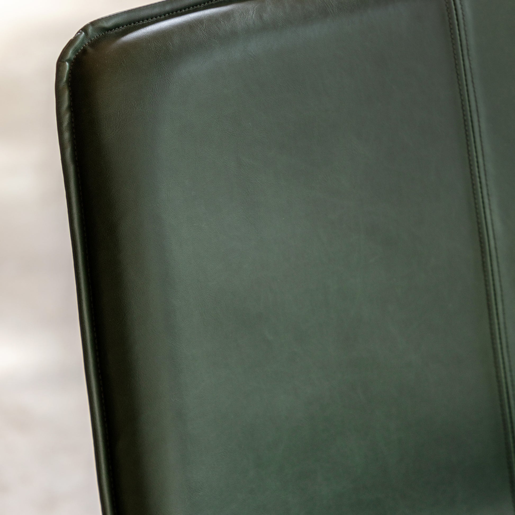 #Colour:Green Faux Leather