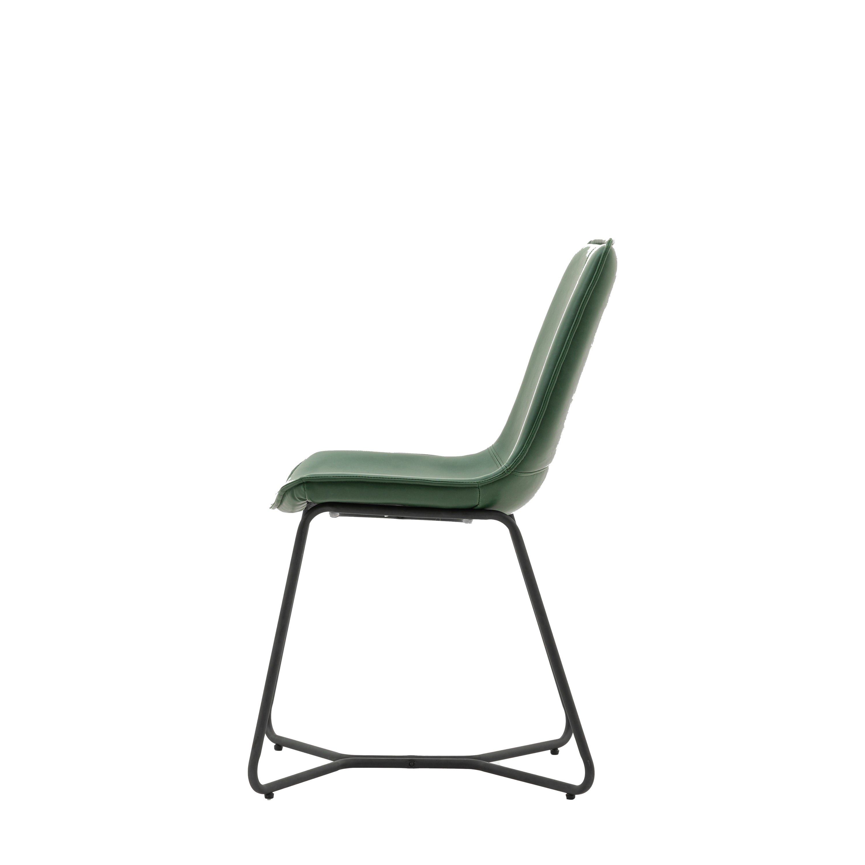 #Colour:Green Faux Leather