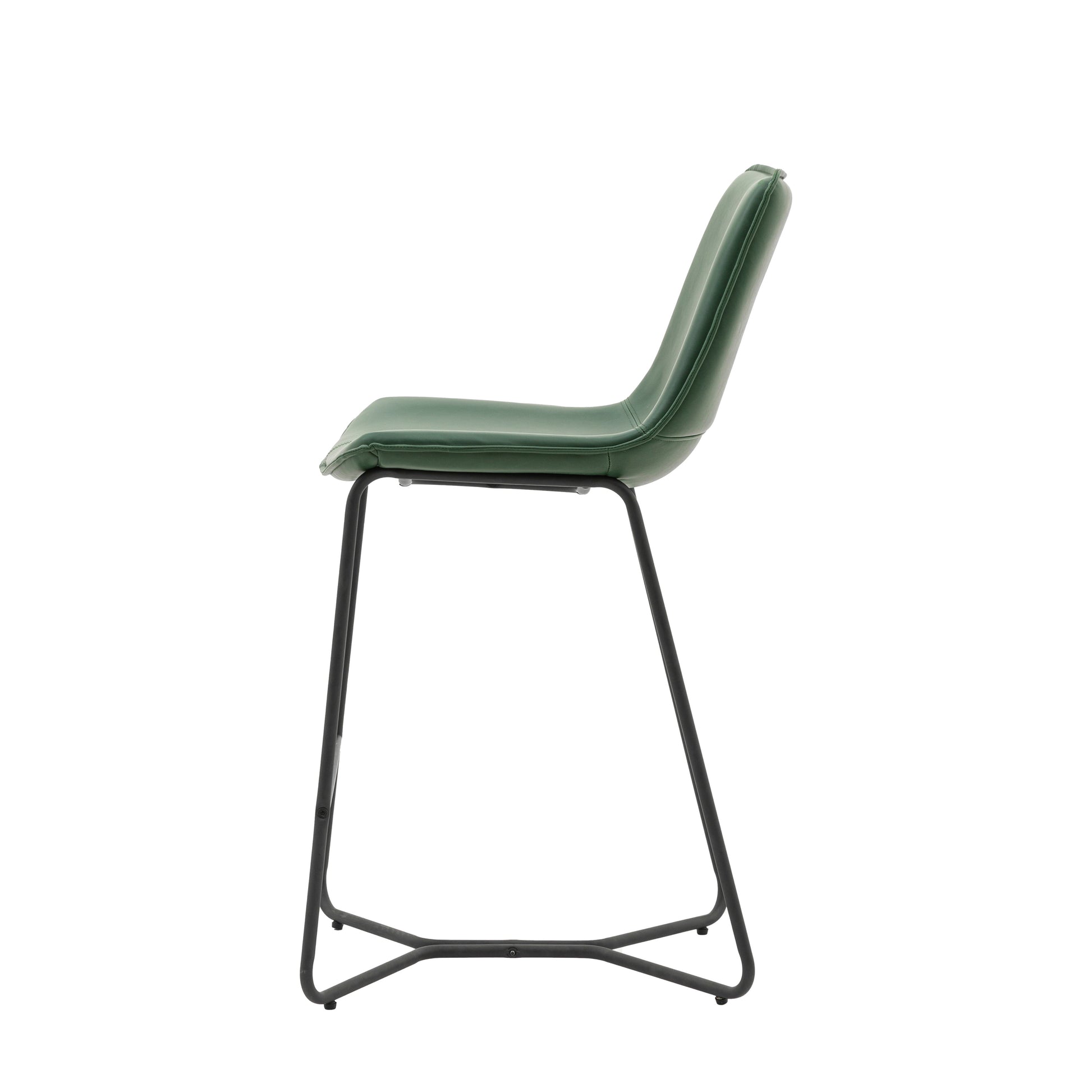 #Colour:Green Faux Leather