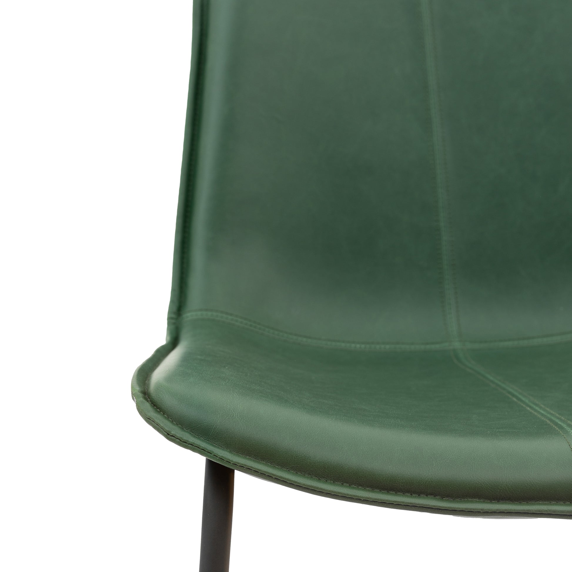 #Colour:Green Faux Leather