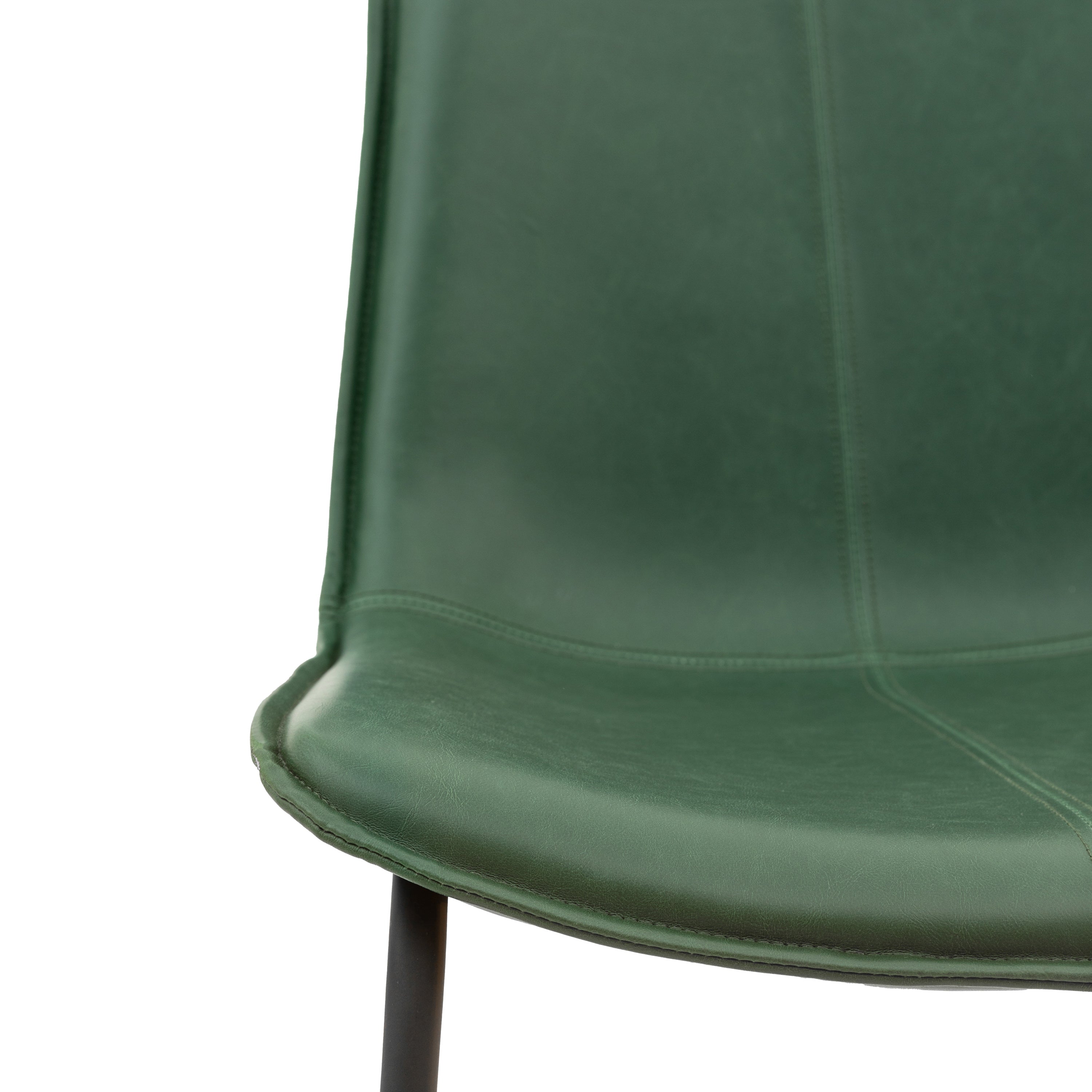 #Colour:Green Faux Leather