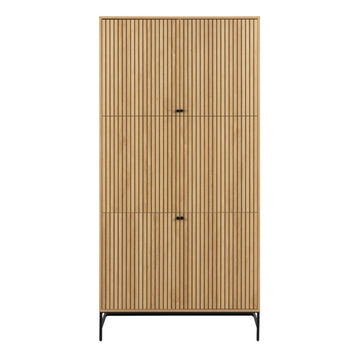 #Colour:Oak Size:4 Door