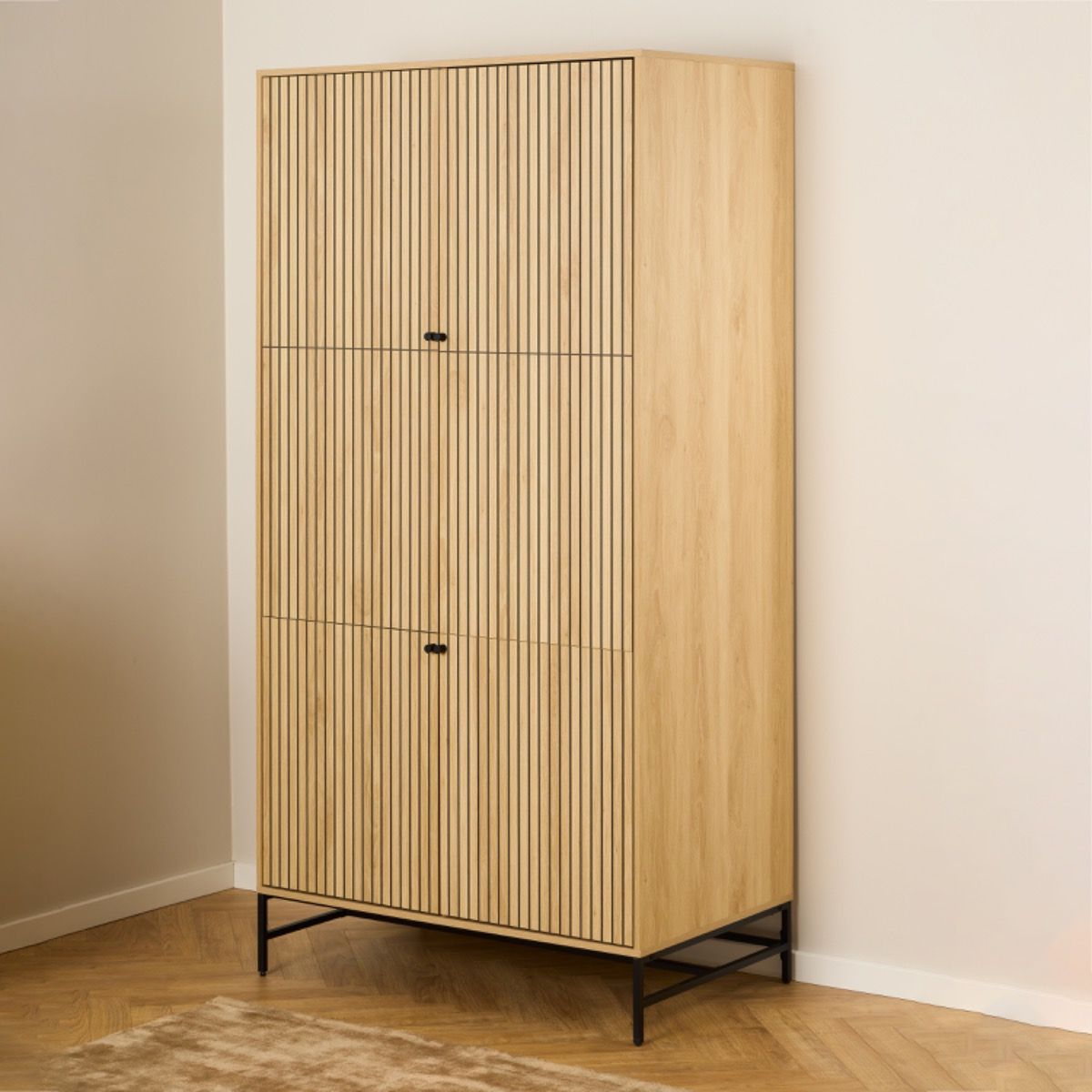 #Colour:Oak Size:4 Door