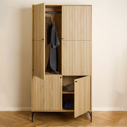 #Colour:Oak Size:4 Door