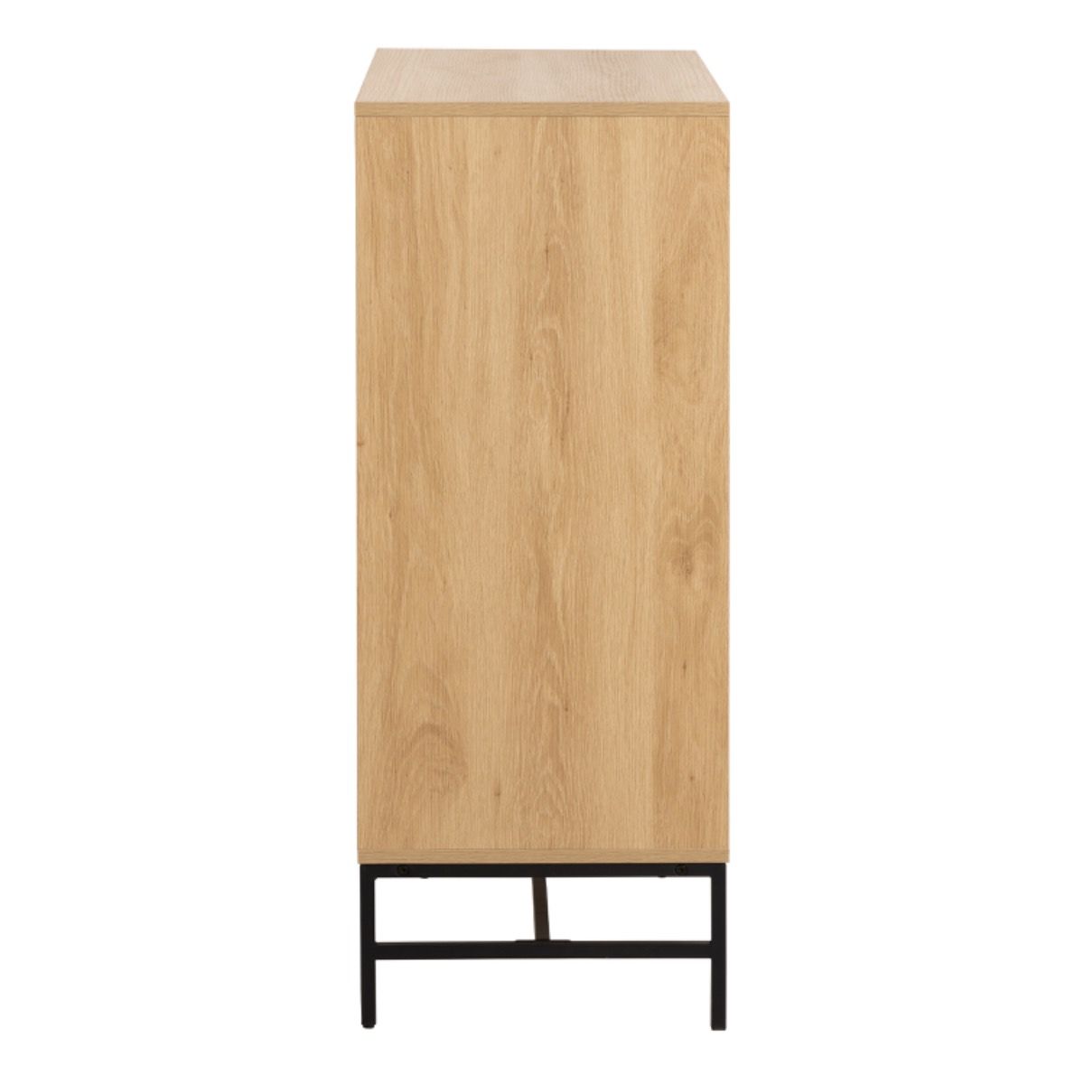 #Colour:Oak Size:4 Drawer
