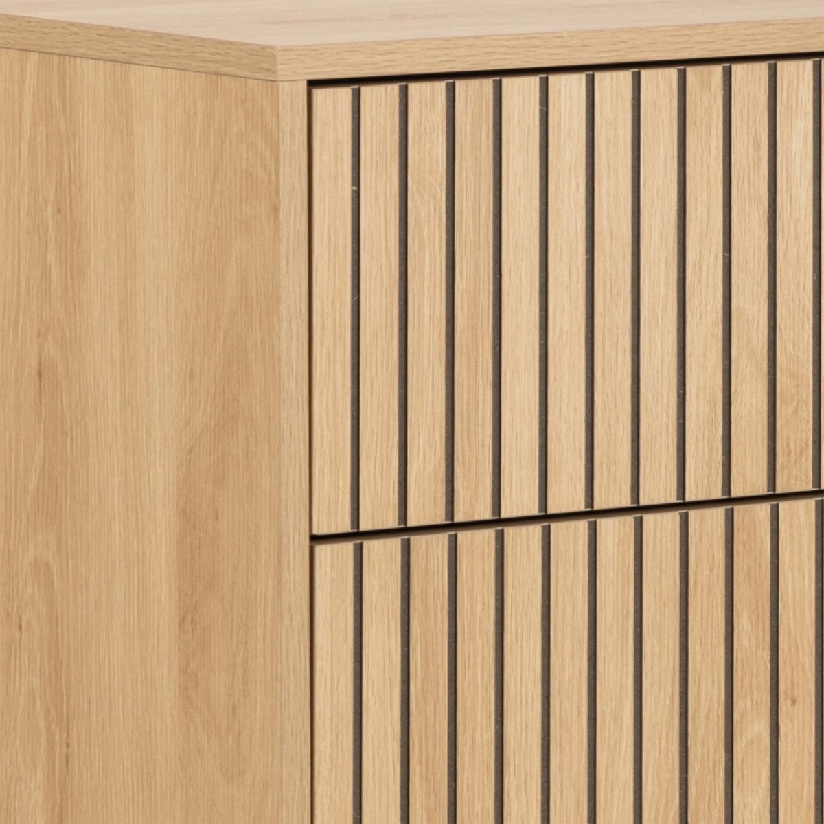 #Colour:Oak Size:4 Drawer